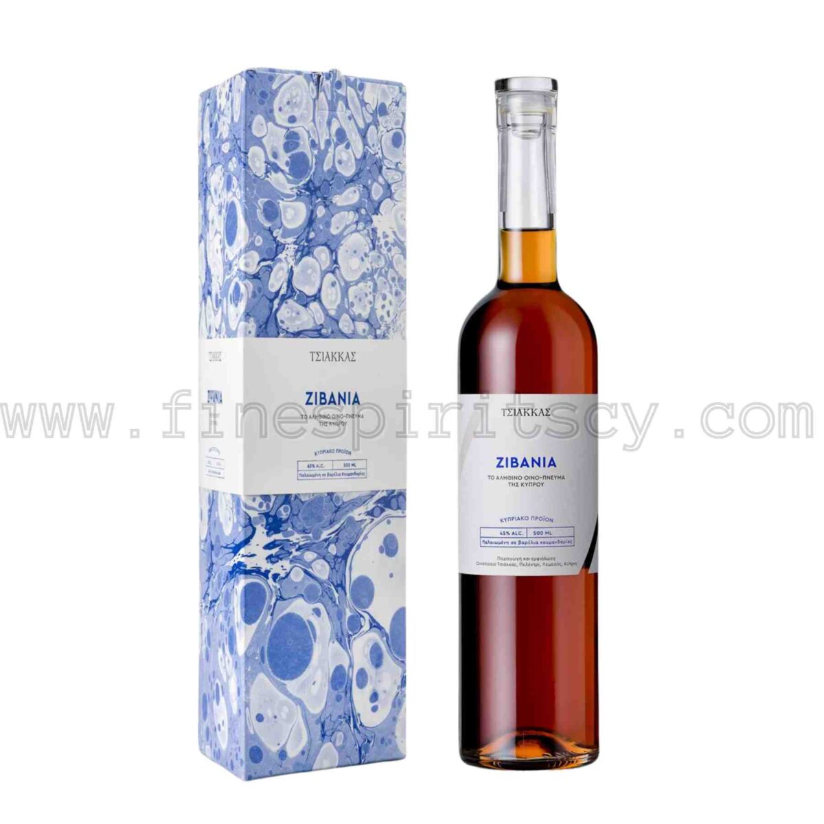 Tsiakkas Zivania Cypriot Commandaria Oak Cask Aged 500ml 50cl 0.5L