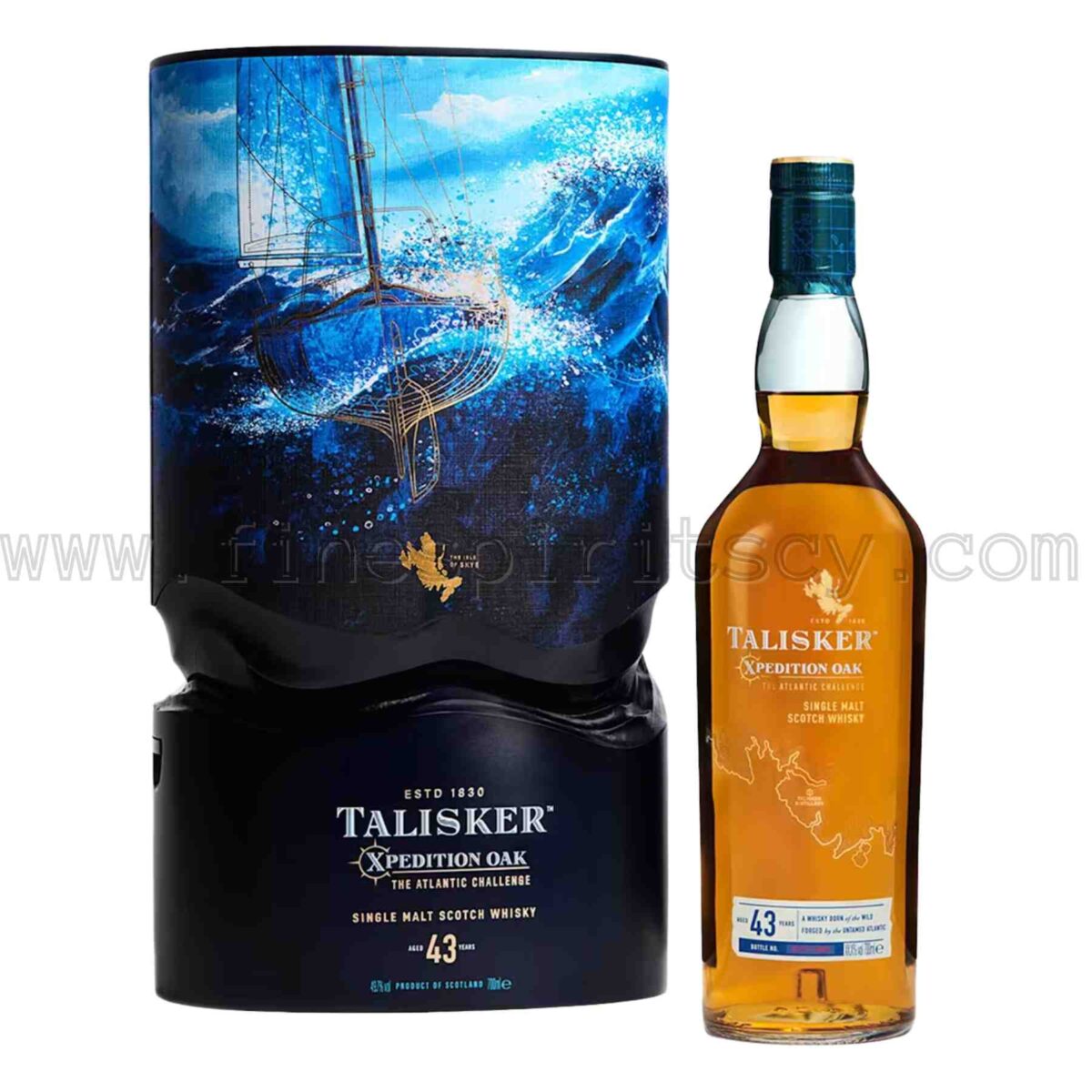 Talisker 43 Year Old Xpedition Oak Limited Edition 700ml 70cl 0.7L 49.7%