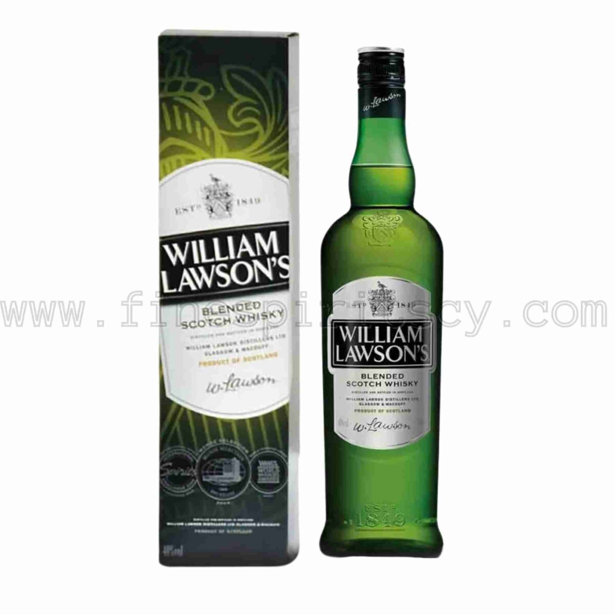 William Lawson Finest Blend Scotch Whisky Blend 1000ml 100cl 1L liter litre
