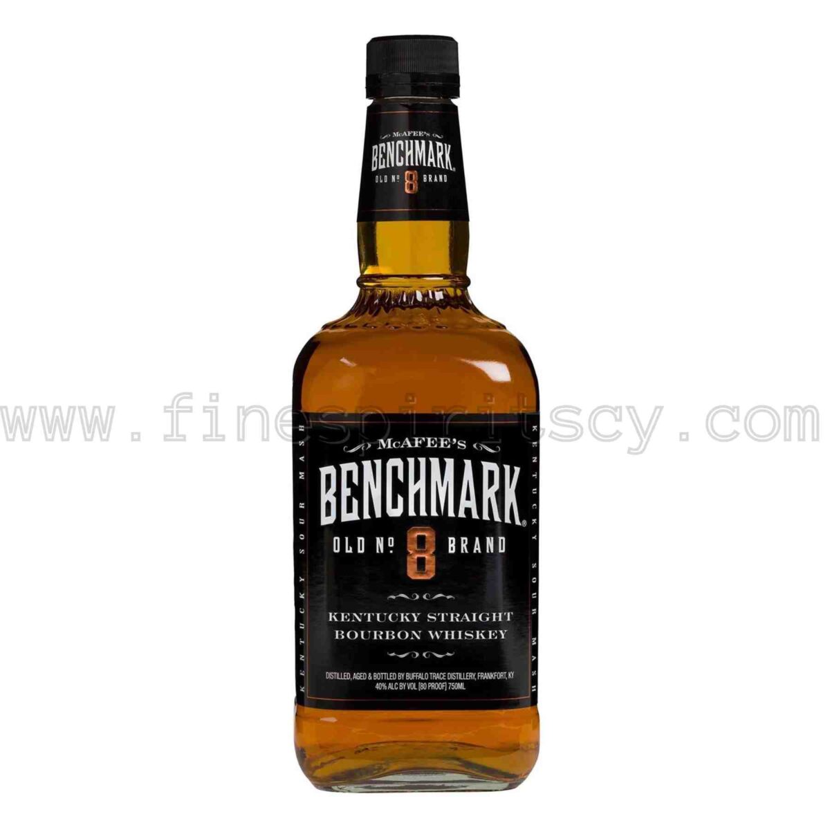 Benchmark Old No. 8 Kentucky Straight Bourbon Whiskey 750ml 75cl 0.75L 700ml 70cl 0.7L 1000ml 100cl 1l liter litre