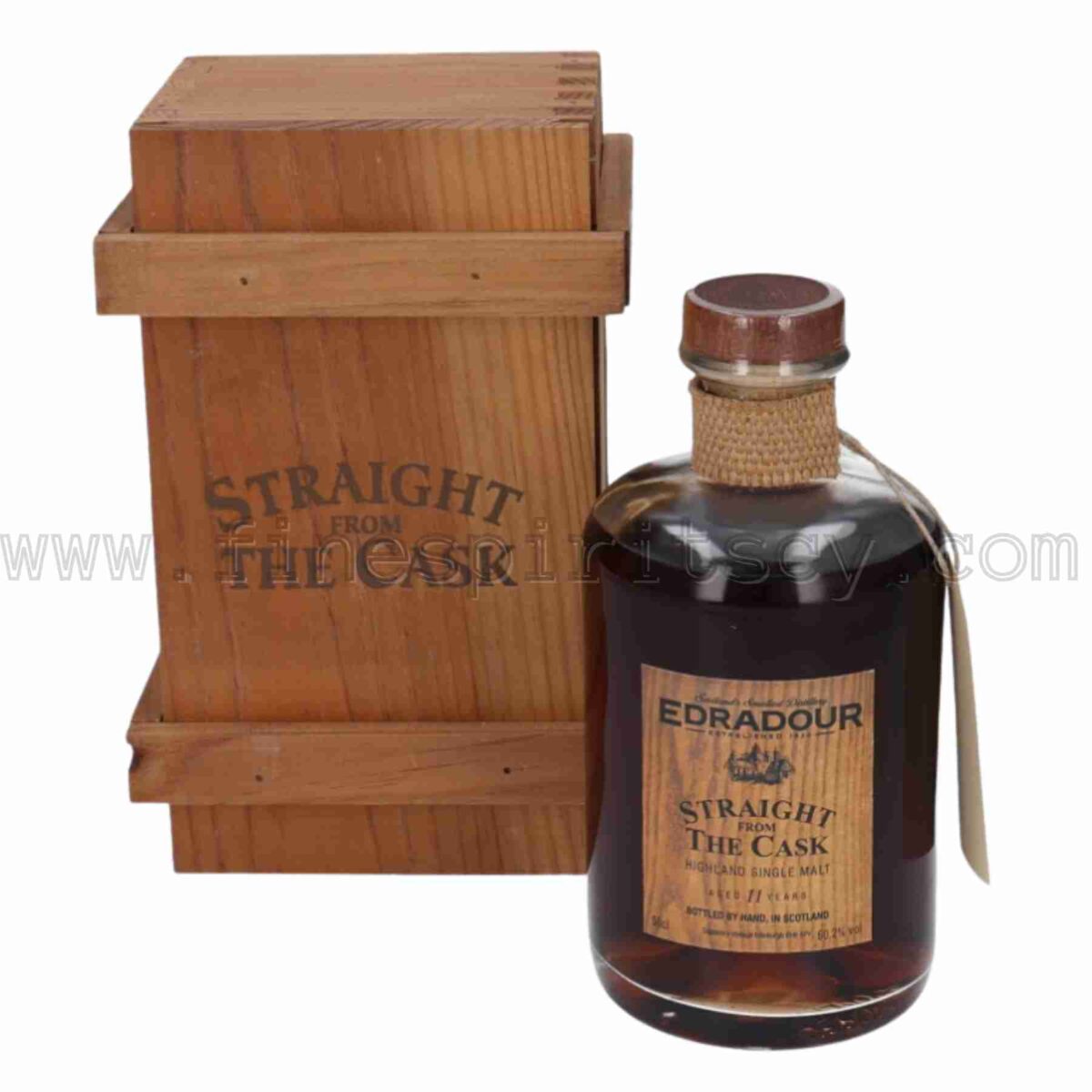 Edradour 11 Year Old 1991 2002 Straight From The Cask 500ml 50cl 0.5L selected by signatory vintage