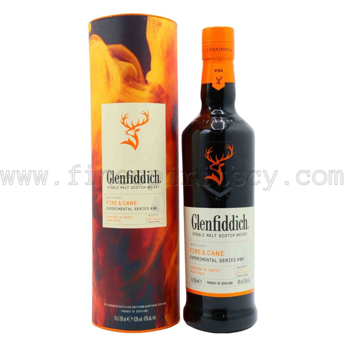 Glenfiddich Fire & And Cane Experimental Series 04 4th Addition 700ml 70cl 0.7L