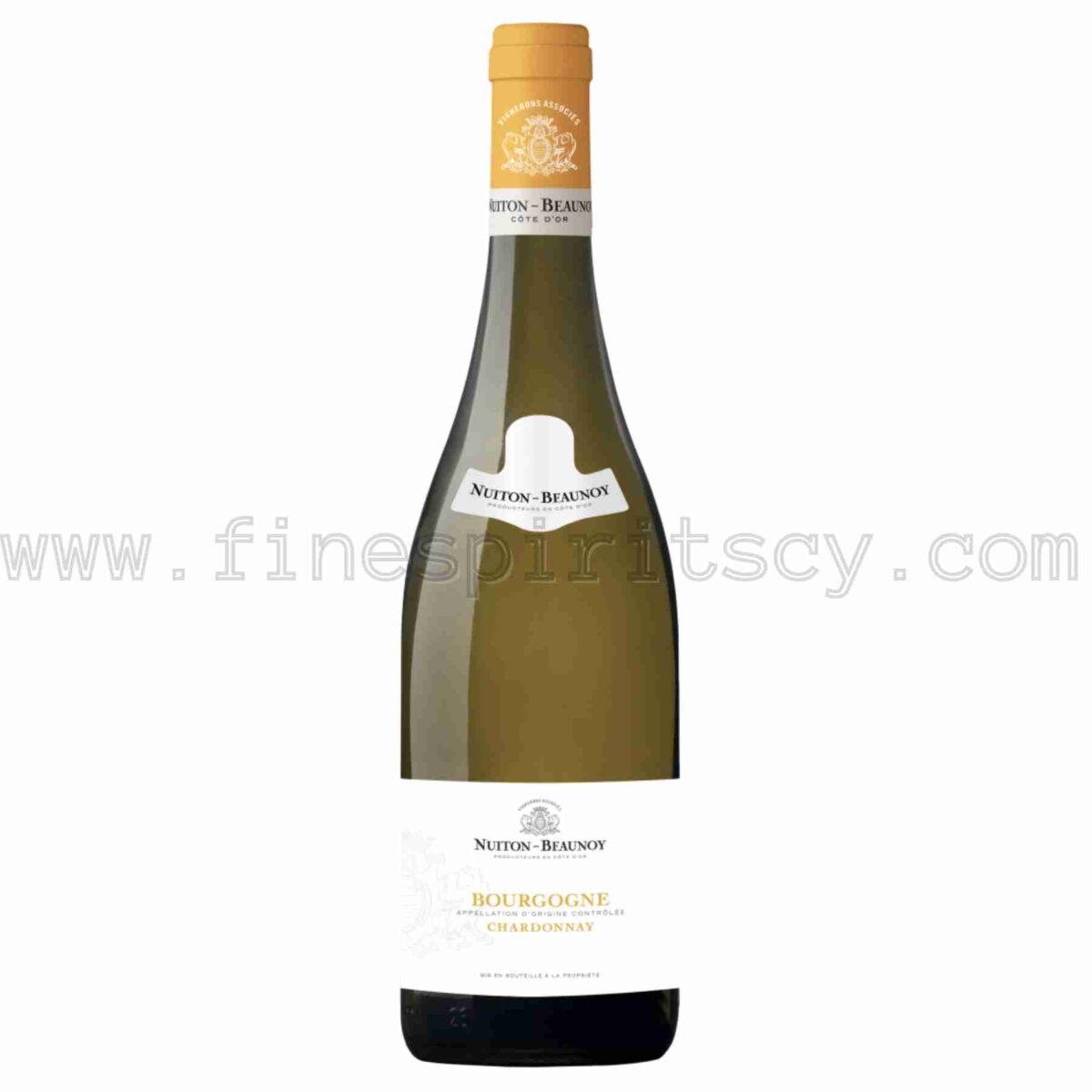Nuiton-Beaunoy Bourgogne Chardonnay White Blanc Grape 750ml 75cl 0.75L