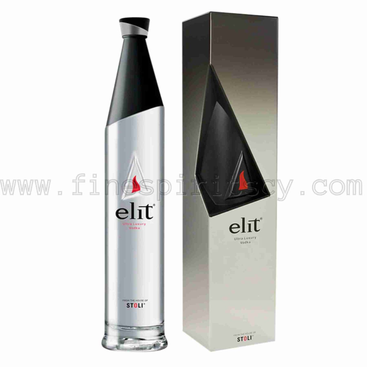 Stoli Stolichnaya Elit Vodka limited edition tin box 1000ml 100cl 1l liter litre