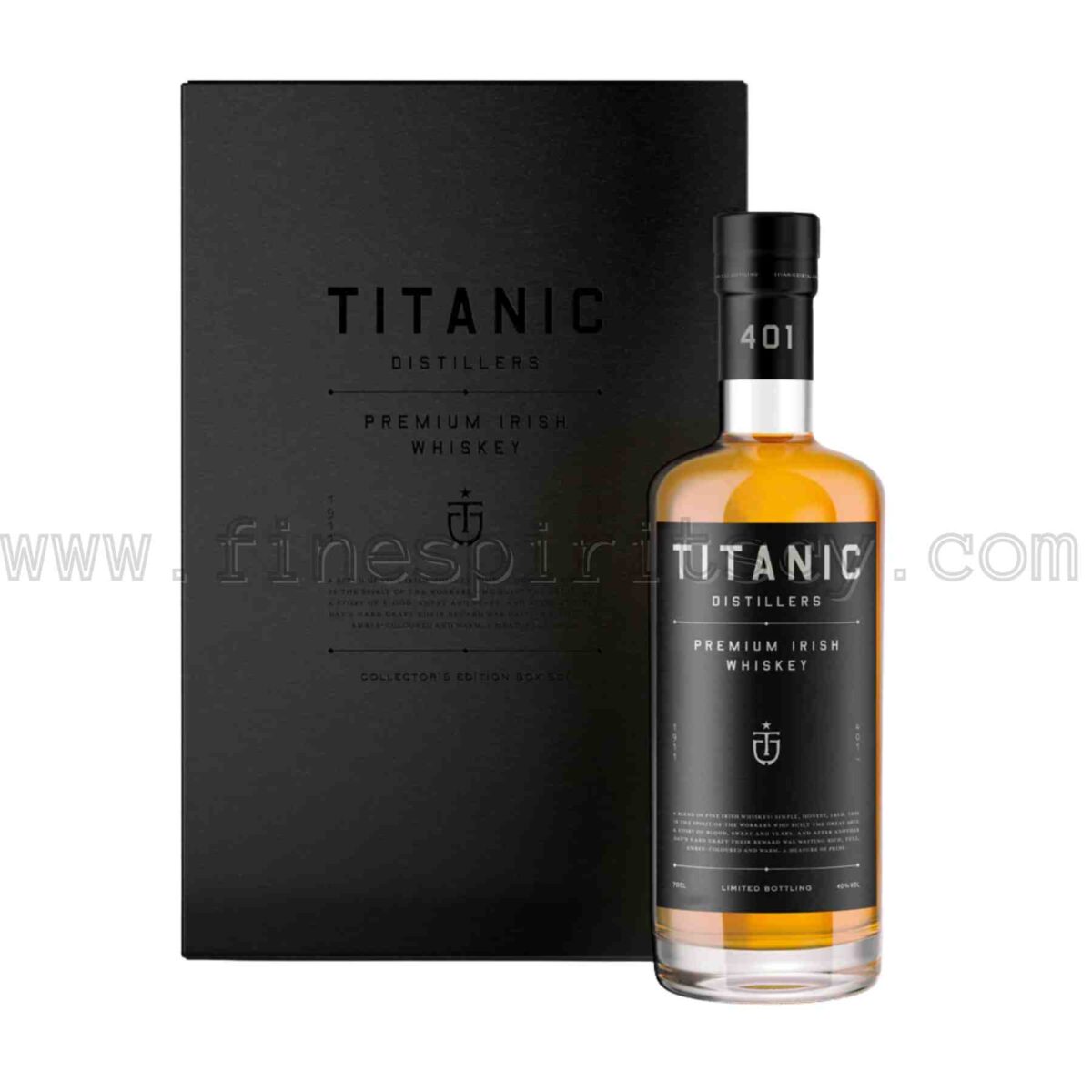 Titanic Distillers Premium Irish Whiskey Collector’s Edition Box Set 700ml 70cl 0.7L
