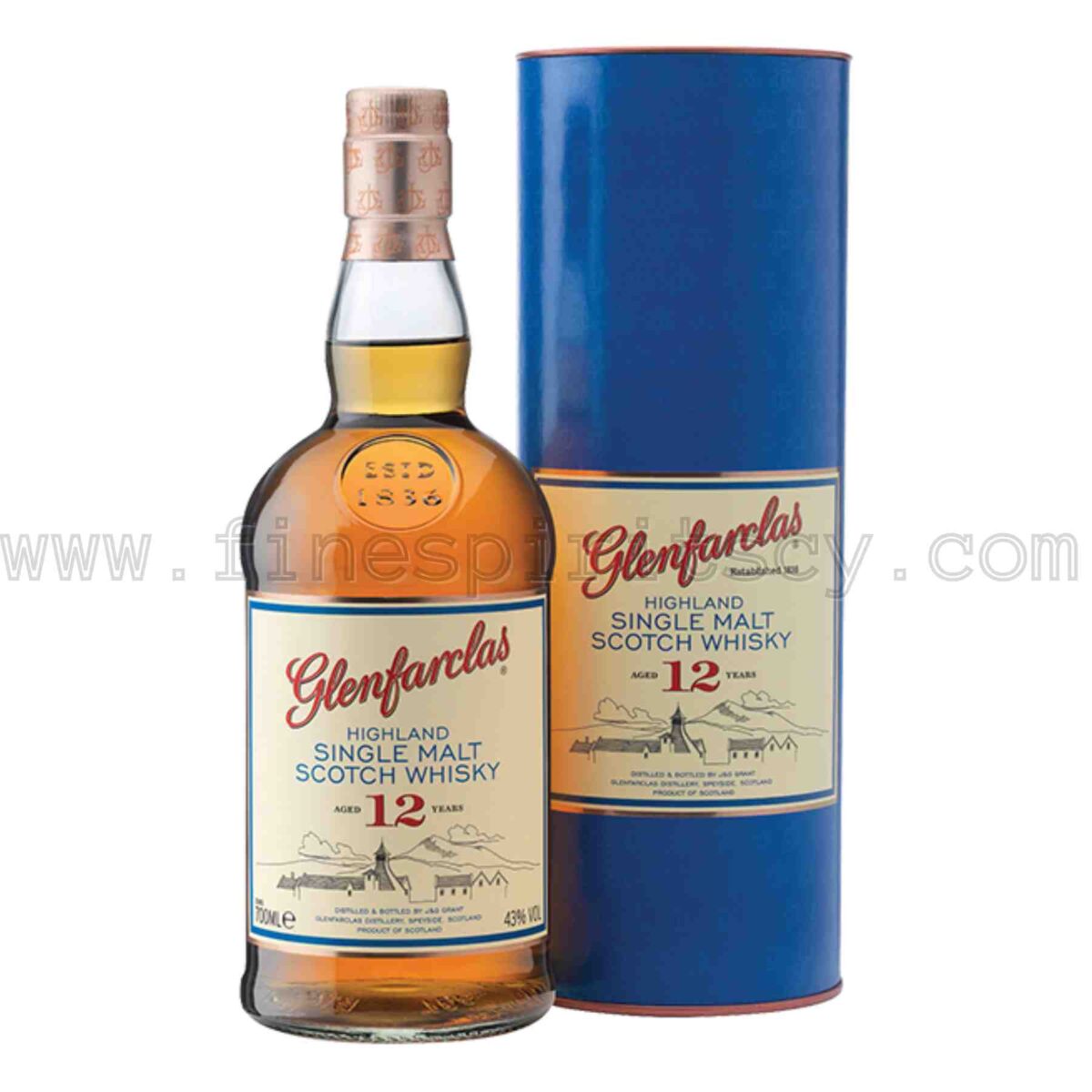 Glenfarclas 12 Year Old 700ml 70cl 0.7L Price CY Cyprus Whisky