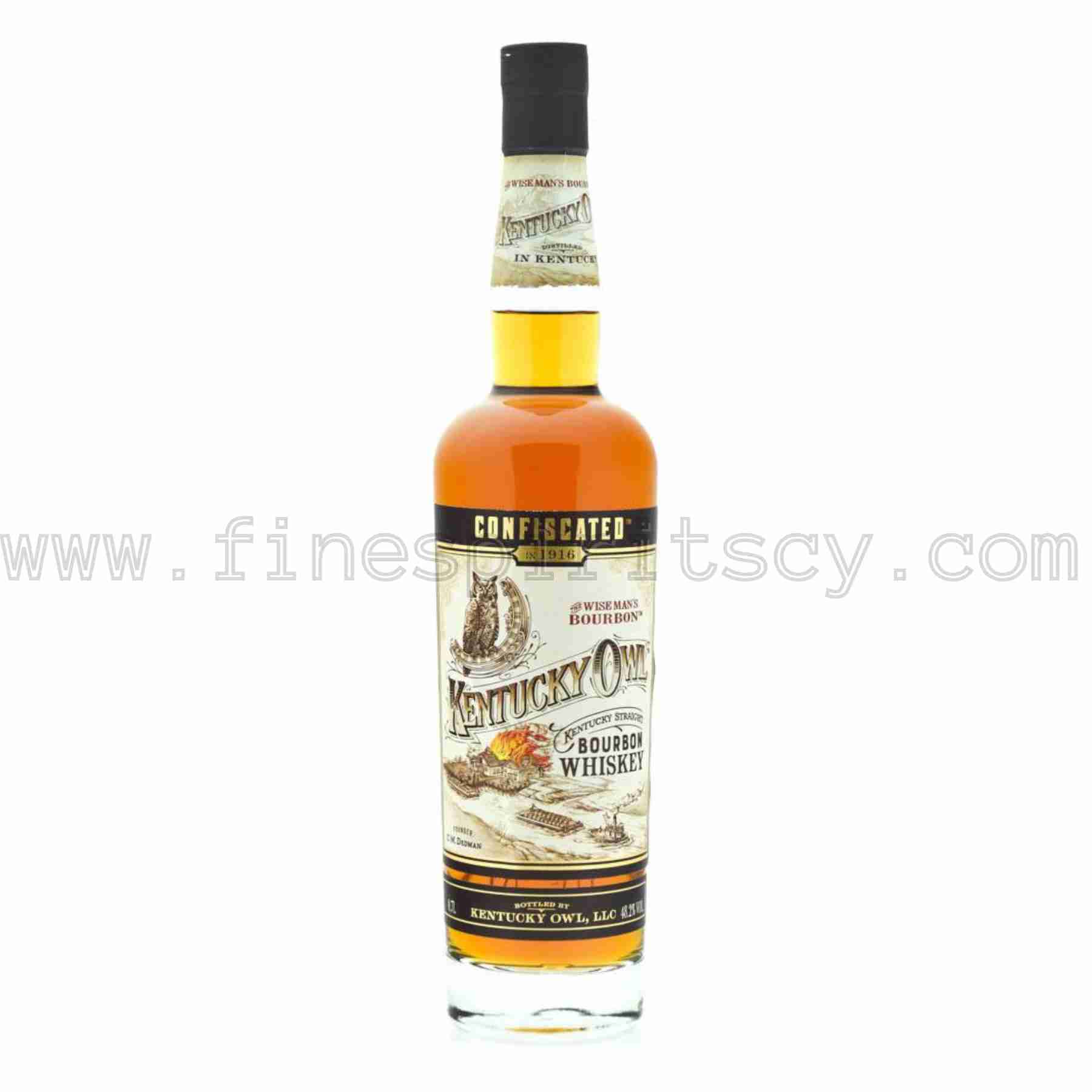 Kentucky Owl Confiscated FSCY (1) Kentucky Owl Confiscated Bourbon 700ml 70cl 0.7L 48.2% 750ml 75cl 0.75L