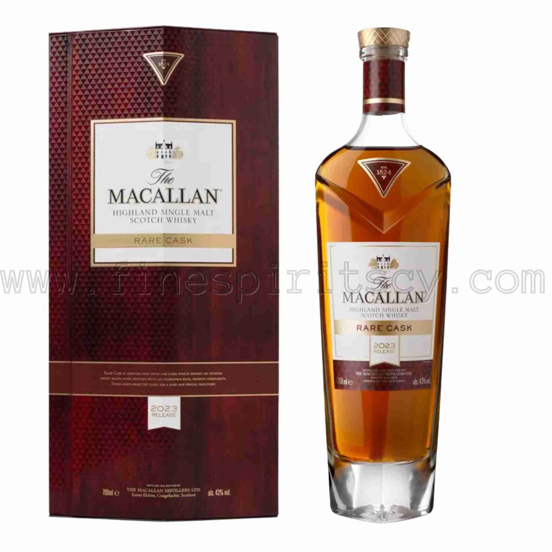 Macallan Rare Cask 2023 Release FSCY Macallan Rare Cask 2023 Release Cyprus Whisky Online CY Price Europe