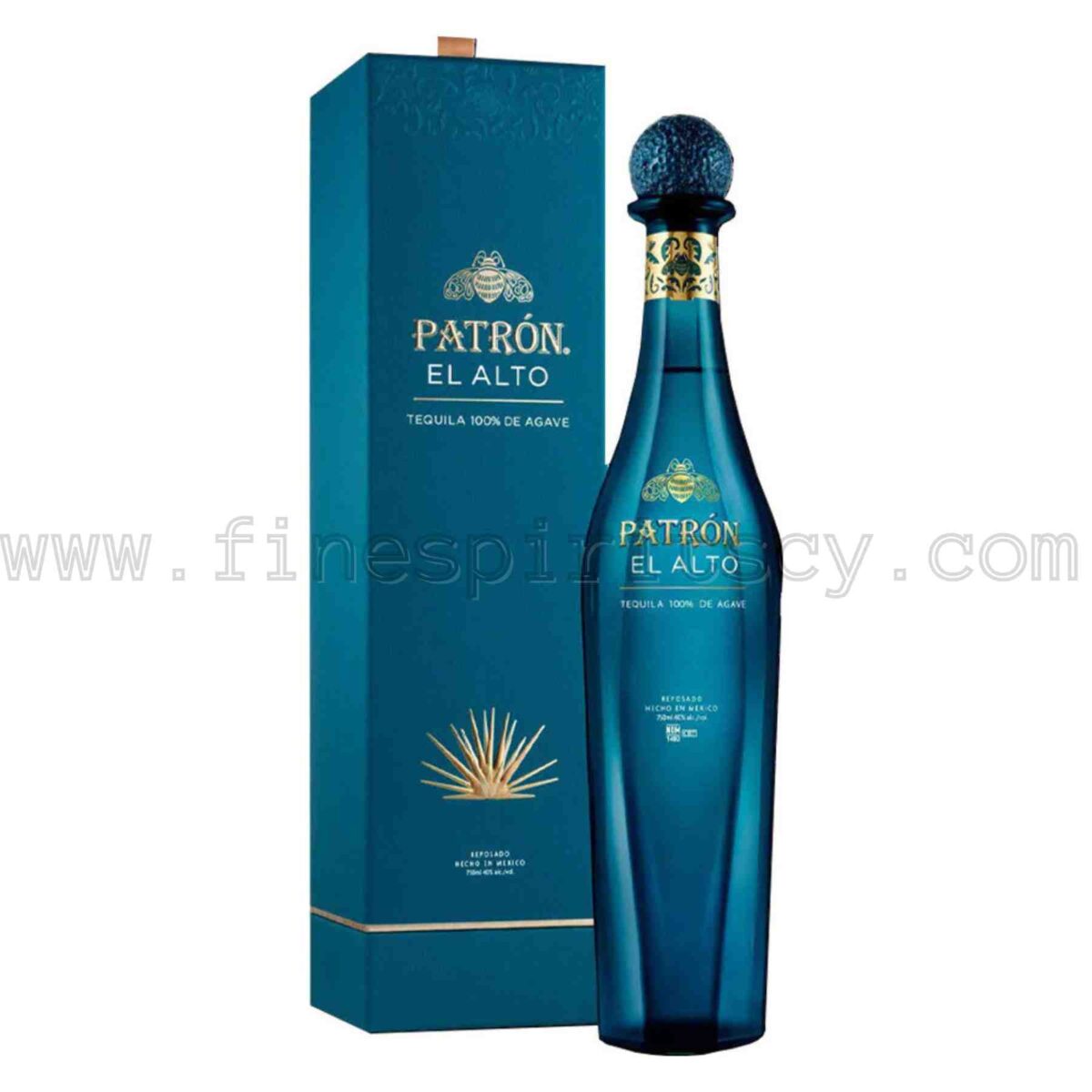Patron El Alto Reposado Gold Tequila 700ml 70cl 0.7L