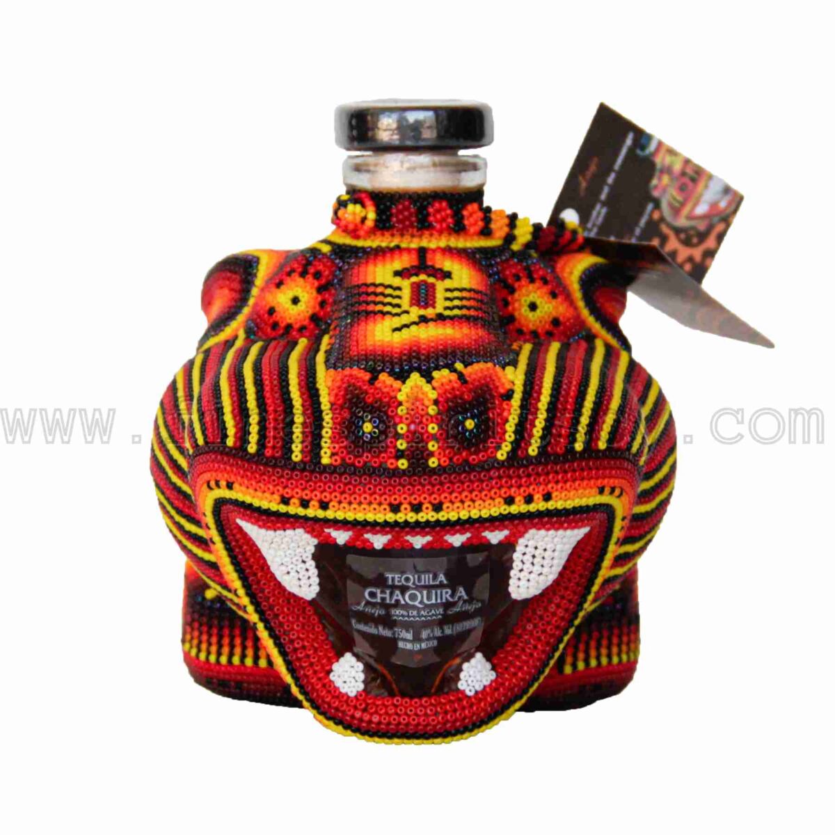 Chaquira Anejo Red Tequila Reserva de El Jaguar 700ml 70cl 0.7L Casa Maestri