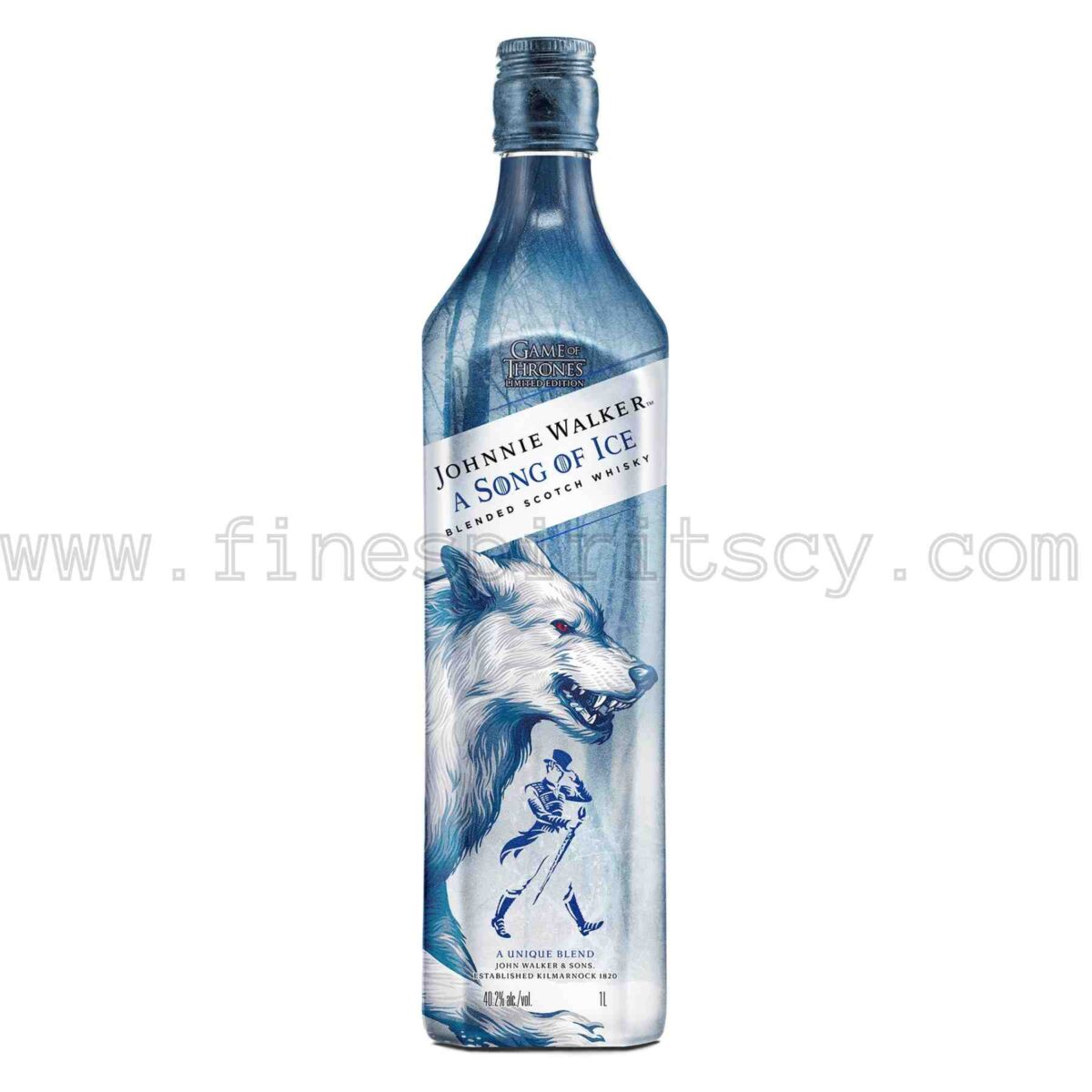 Johnnie Walker A Song Of Ice Game Of Thrones Limited Edition 1000ml 100cl 1l liter litre
