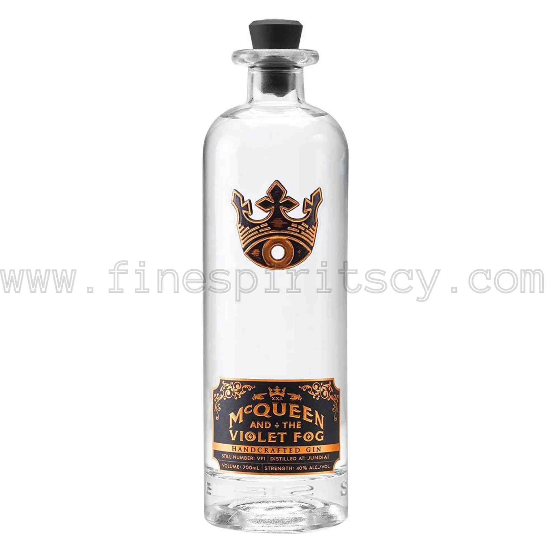 McQueen & Violet Fog FSCY McQueen & The Violet For Brazilian Handcrafted Gin Sovereign Brands 700ml 70cl 0.7L