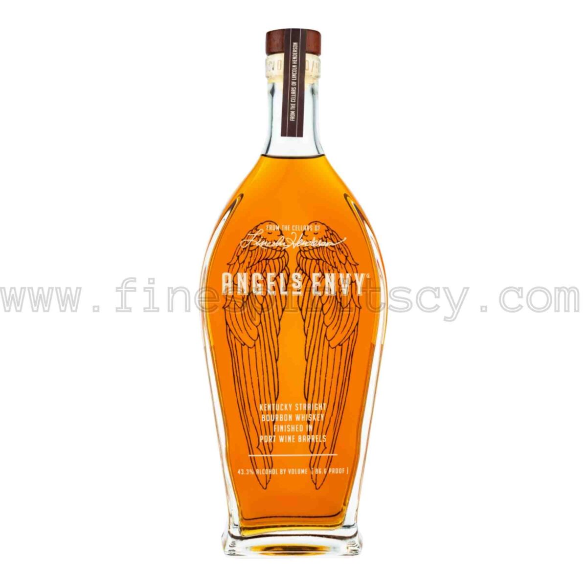 Angels Envy Kentucky Straight Bourbon Whiskey Finished in Port Wine Barrels 700ml 70cl 0.7L