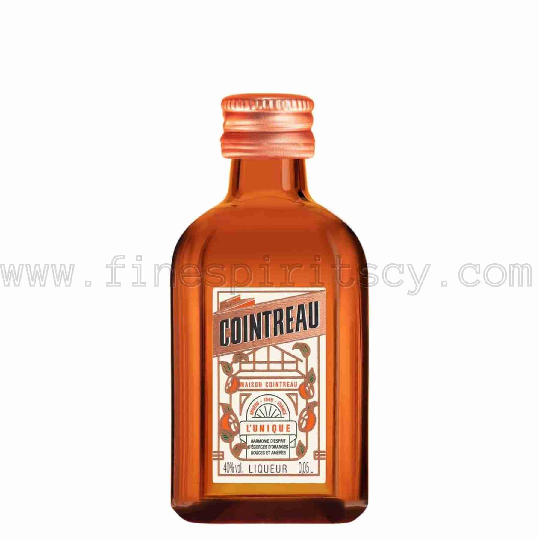 Cointreau 50ml FSCY Cointreau L Unique liqueur 50ml 5cl 0.05L mini miniature