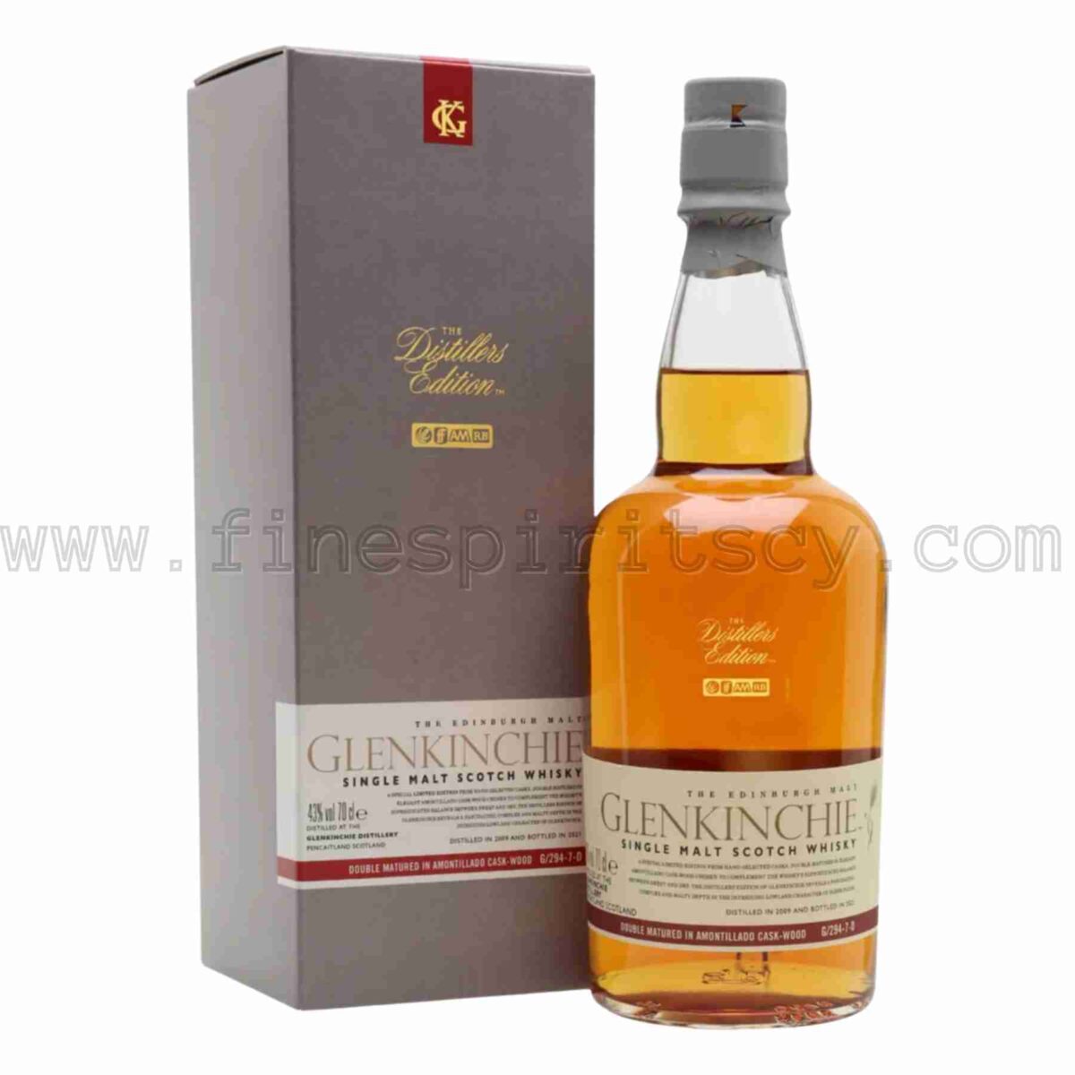 Glenkinchie Distillers Edition 2021 Bottled 2009 Distilled Release Lowlands 700ml 70cl 0.7L