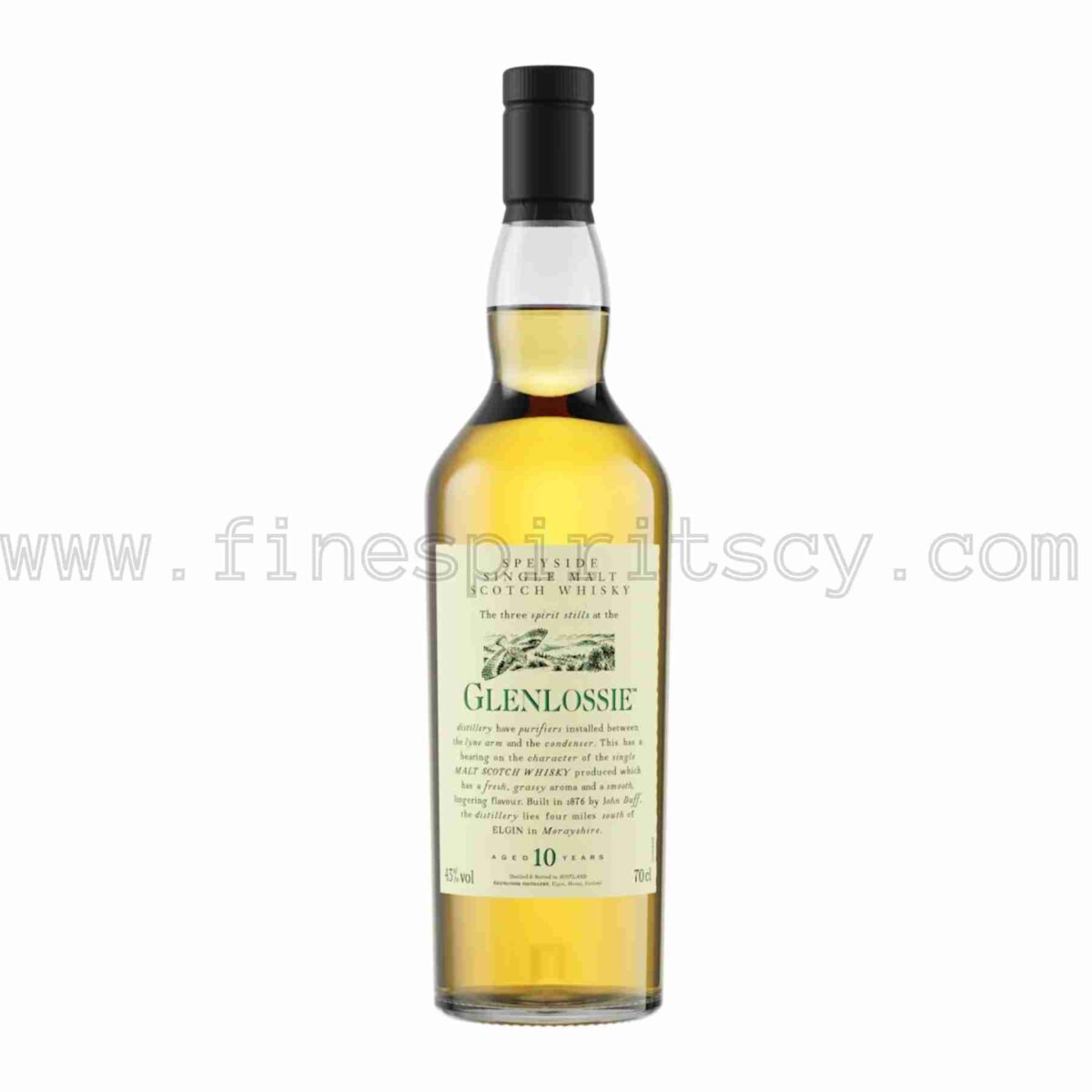 Glenlossie 10 Year Old Flora & Fauna Limited Release 700ml 70cl 0.7L