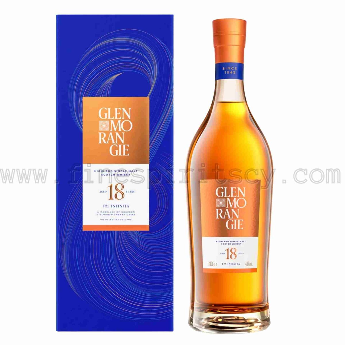 Glenmorangie 18 Year Old The Infinita 700ml 70cl 0.7L