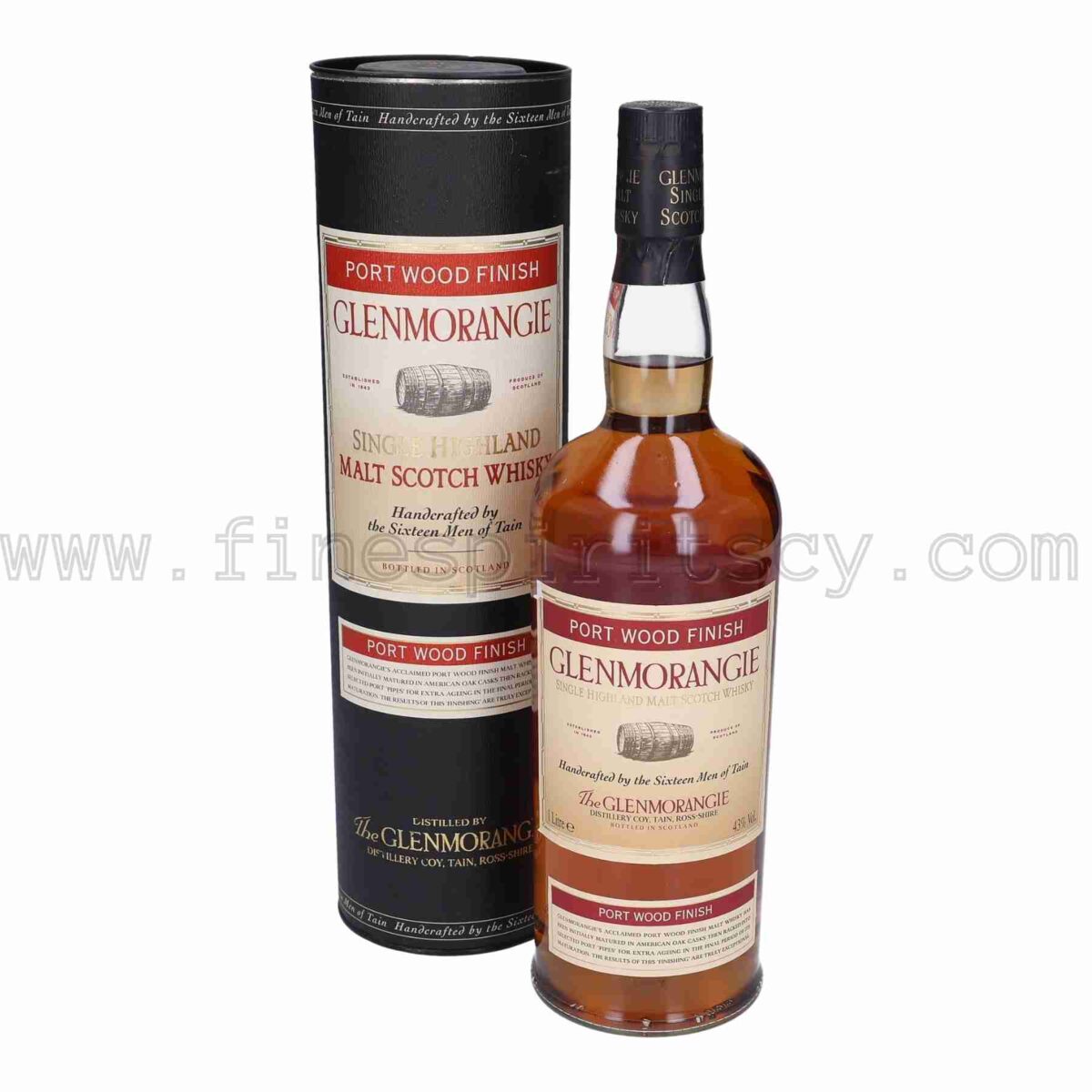 Glenmorangie Port Wood Finish 1000ml 100cl 1l liter litre