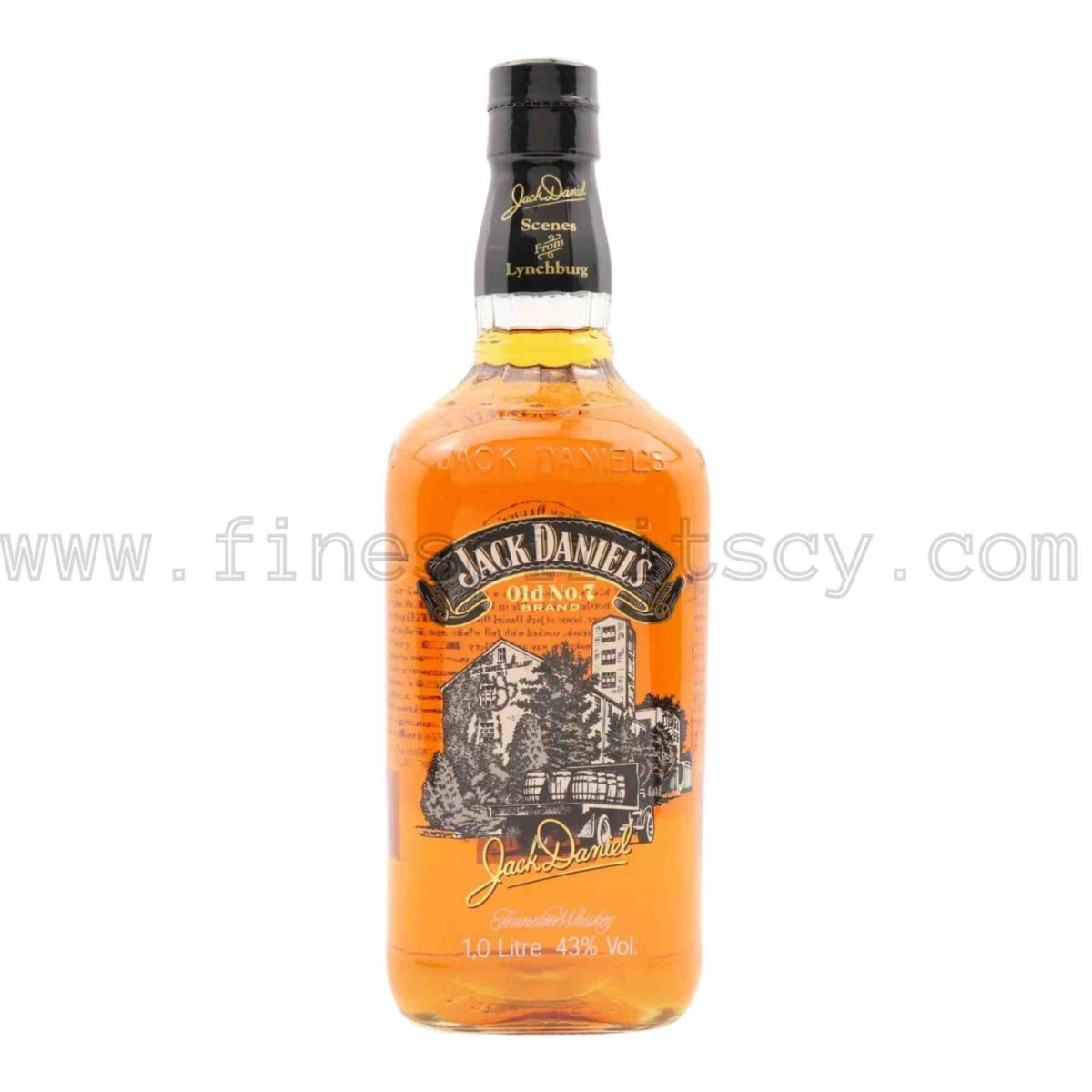 Jack Daniels Scenes From Lynchburg No. Number 2 Two Second Release 1000ml 100cl 1l liter litre Europe