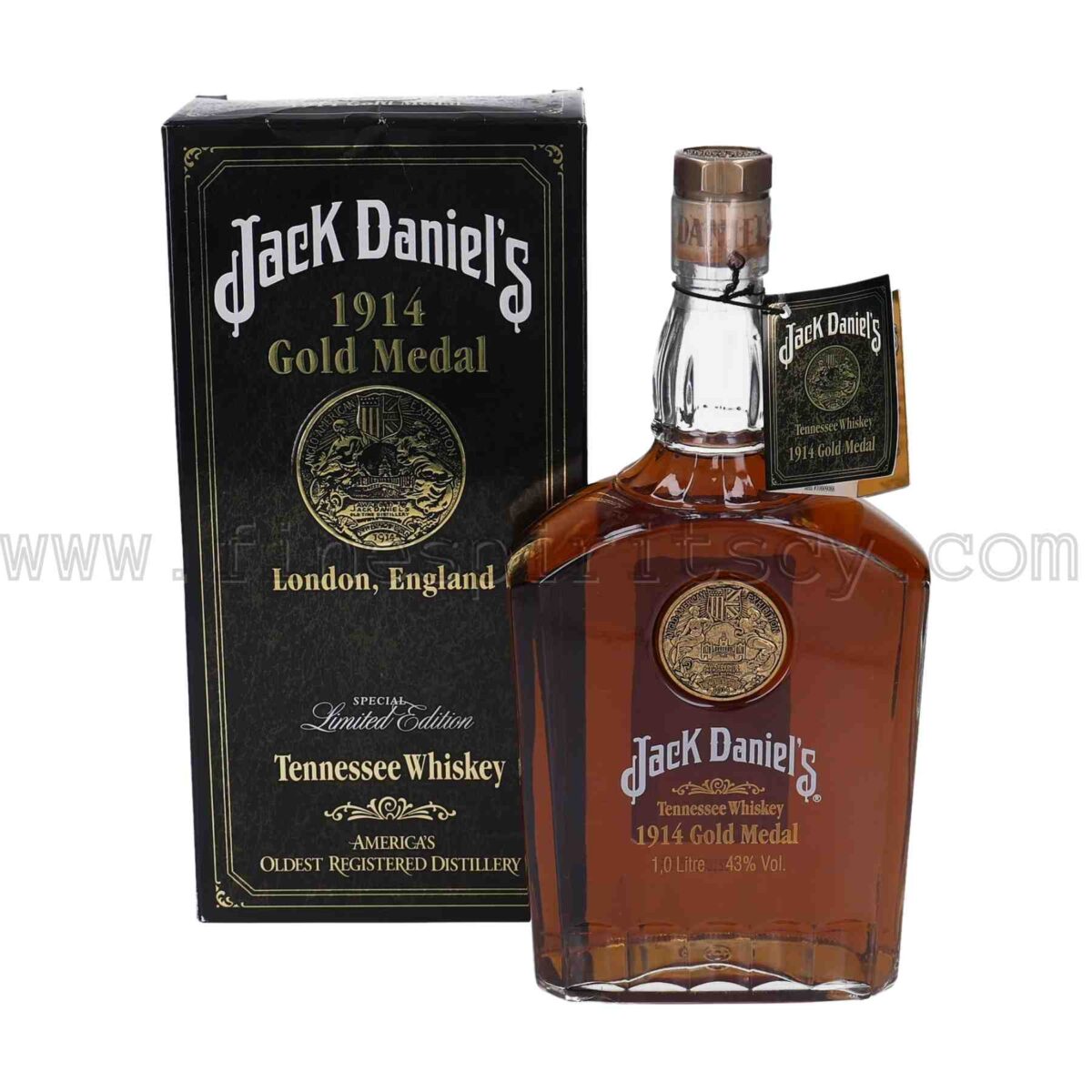 Jack Daniel’s 1914 Gold Medal Series JD 1000ml 100cl 1l liter litre