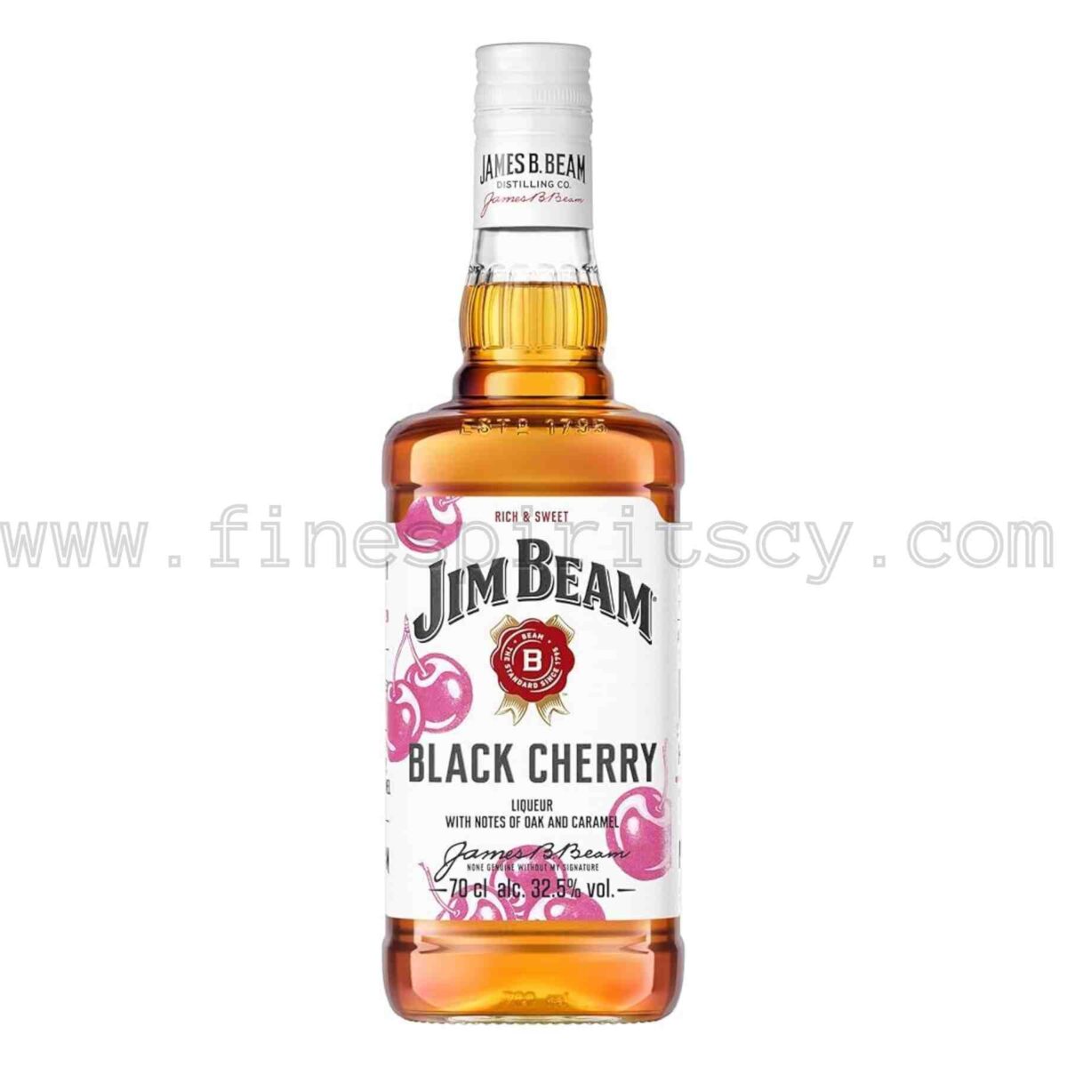 Jim Beam Black Cherry Red Stag 700ml 70cl 0.7L