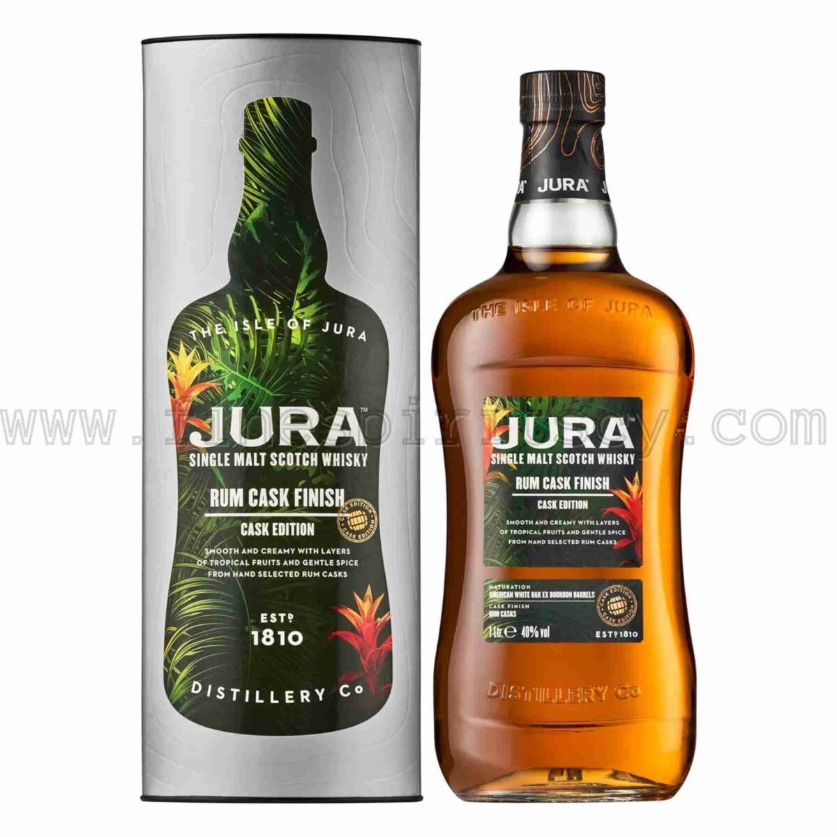 Isle Of Jura Caribbean Rum Cask Finish 700ml 70cl 0.7L