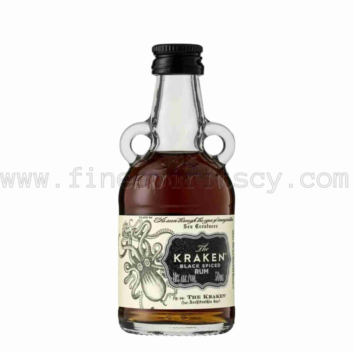 Kraken Black Spiced Rum 50ml 5cl 0.05L mini miniature