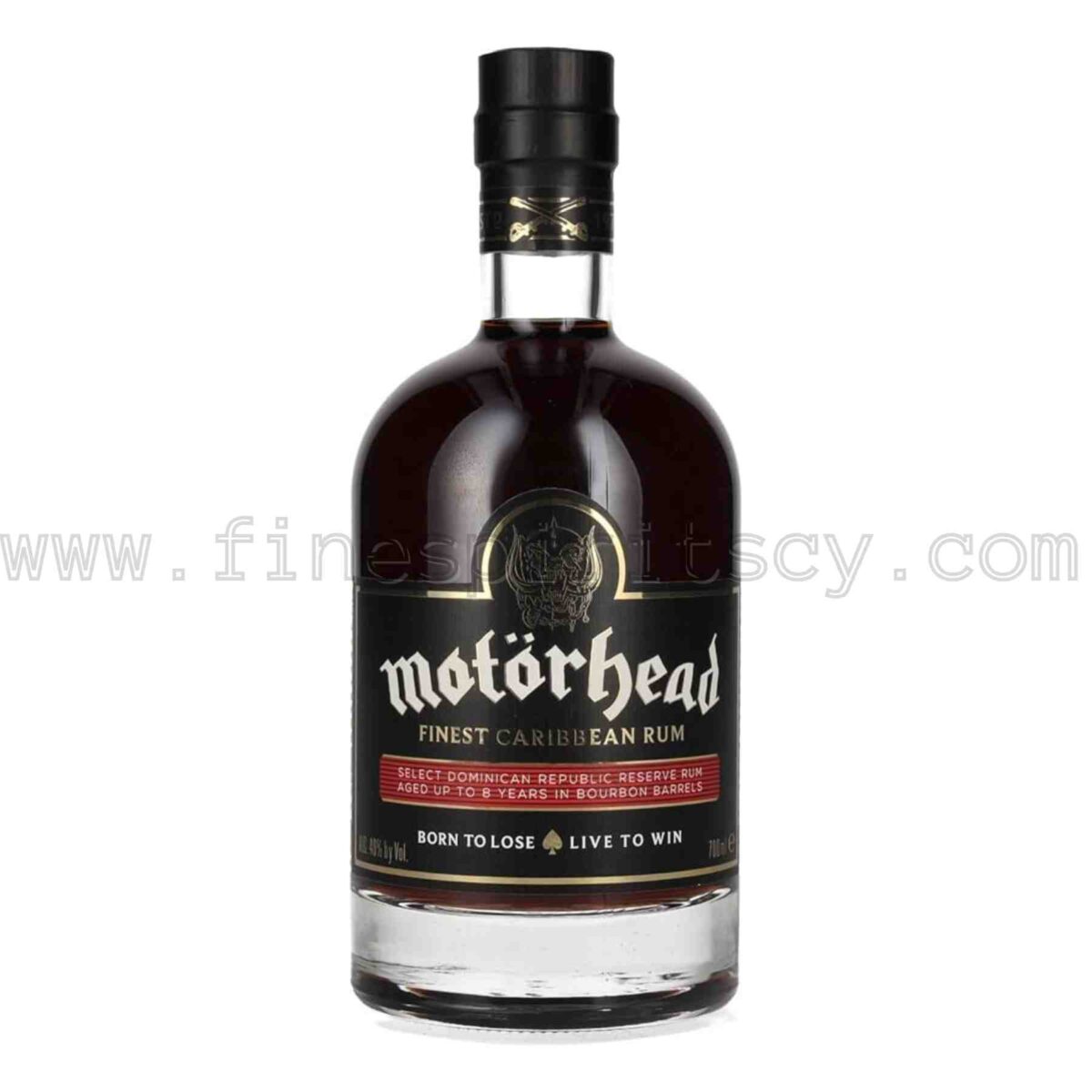 Motorhead 8 Year Old Finest Caribbean Rum 700ml 70cl 0.7L