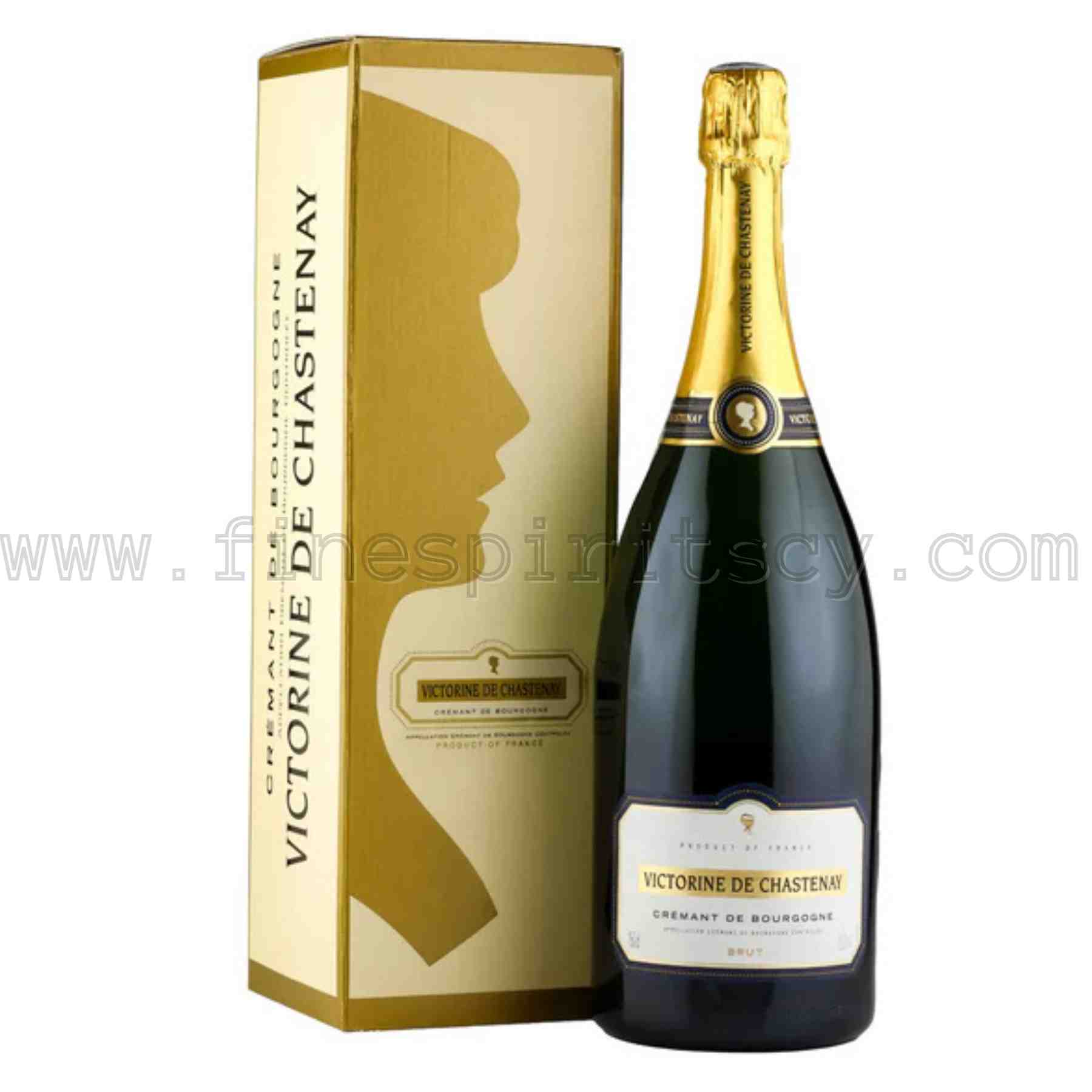 Victorine De Chastenay Brut 1.5L FSCY Nuiton Beaunoy Victorine De Chastenay Cremant De Bourgogne Brut Magnum 1500ml 150cl 1.5L