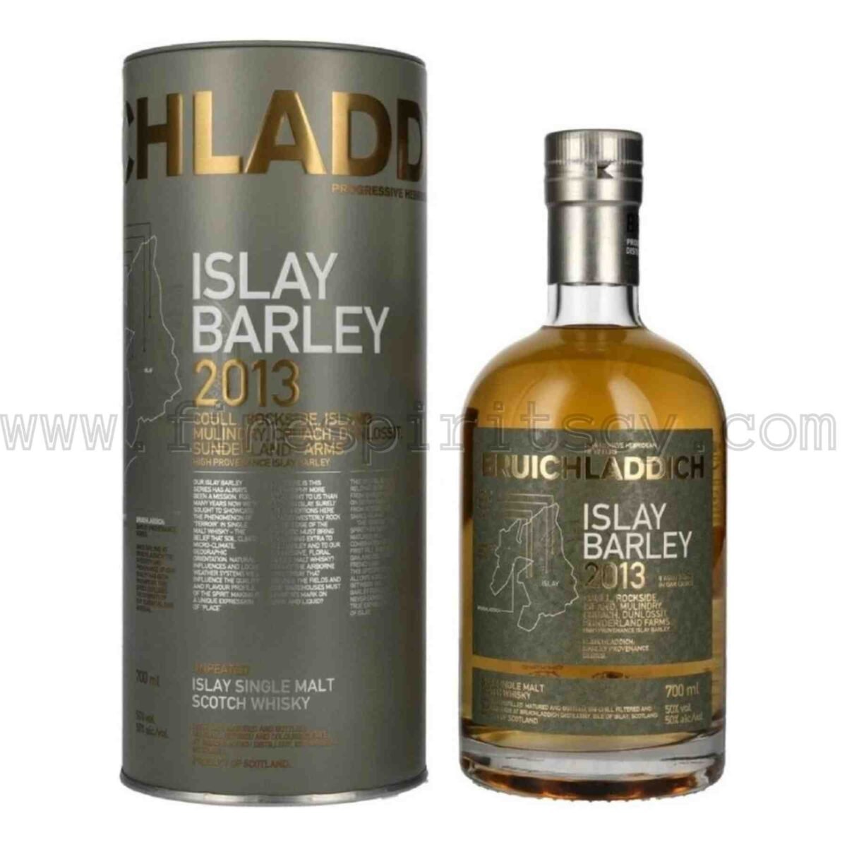 Bruichladdich Islay Barley 2013 700ml 70cl 0.7L 50%