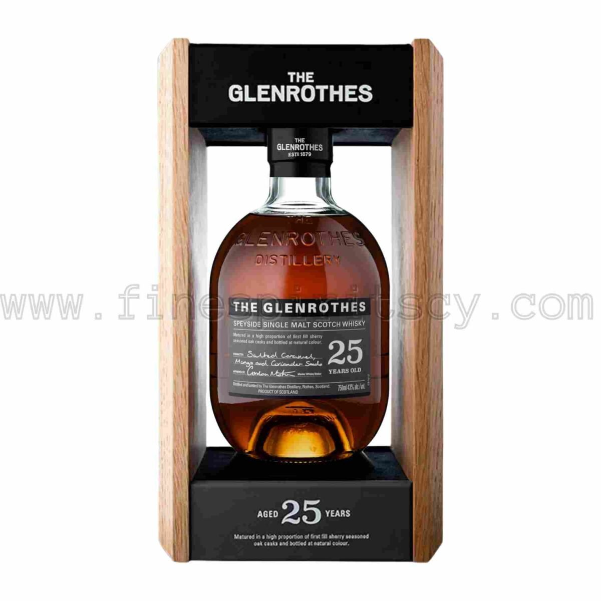 Glenrothes 25 Year Old Soleo Collection 700ml 70cl 0.7L