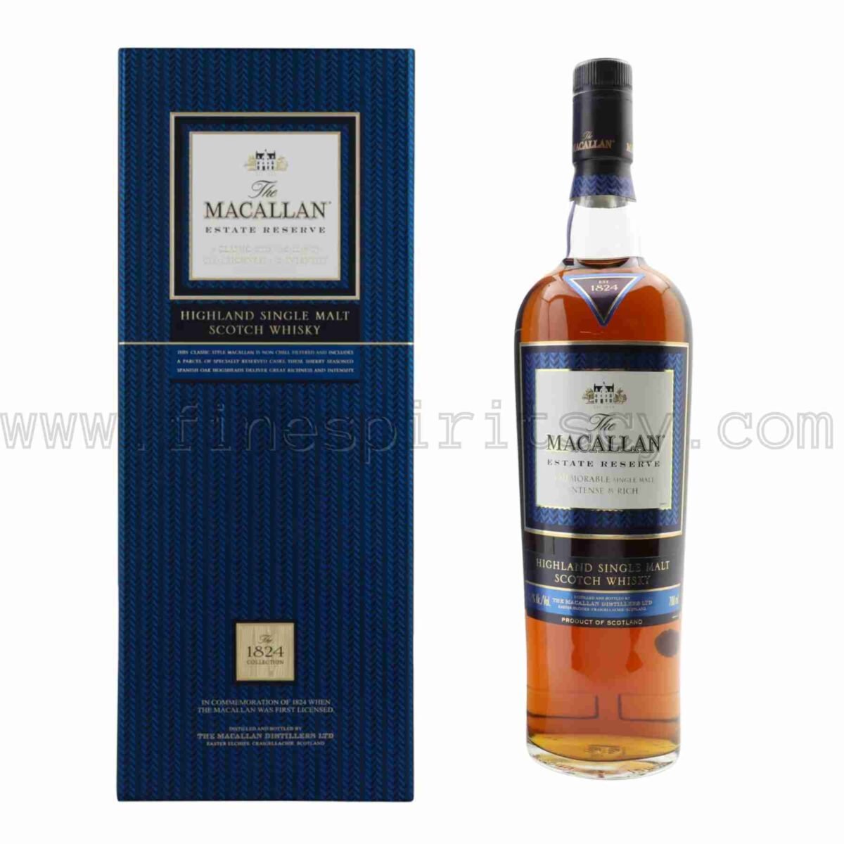 Macallan Estate Reserve the 1824 collection 700ml 70cl 0.7l