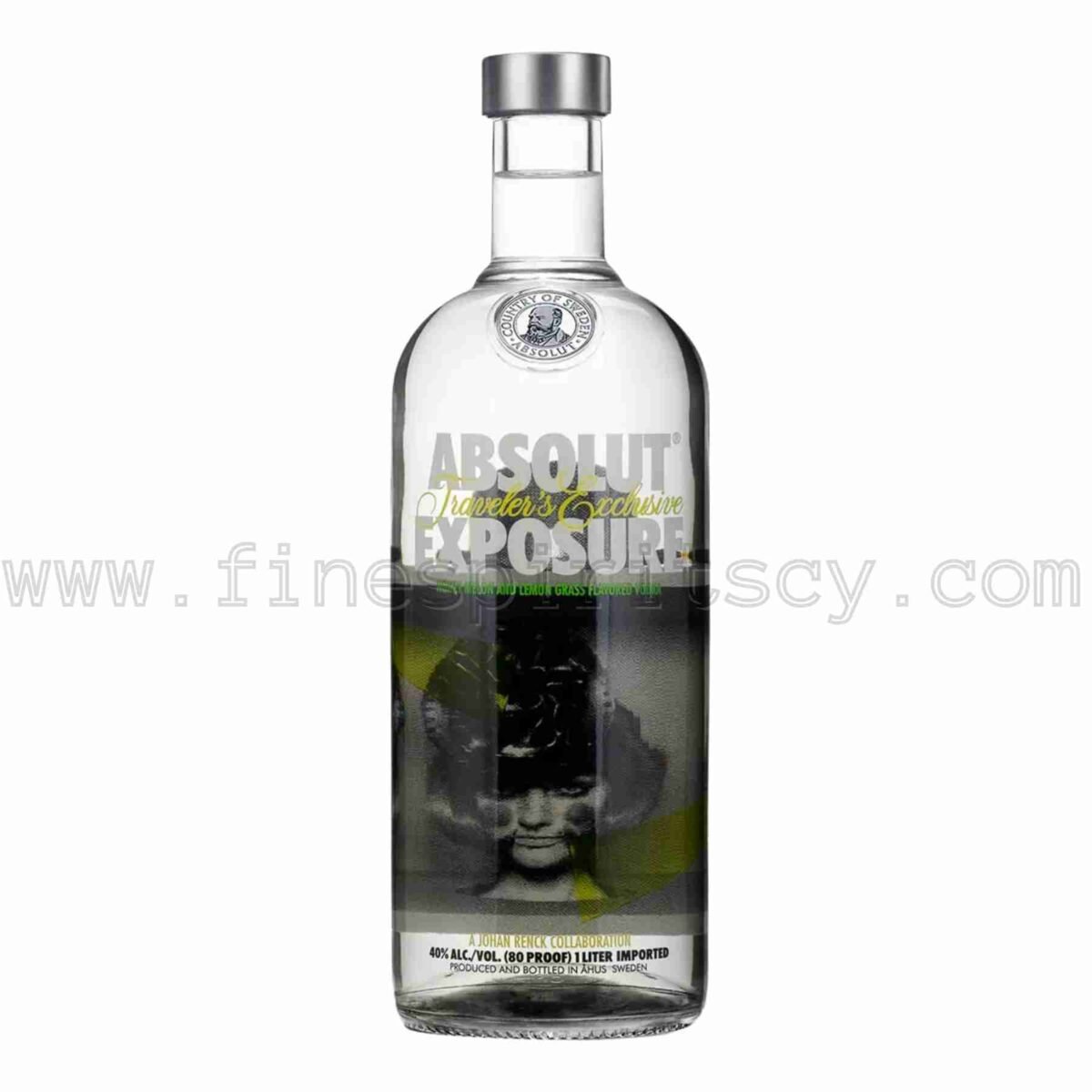 Absolut Exposure #1 Traveler's Exclusive 1000ml 100cl 1l liter litre Johan Renck Collaboration Photographer