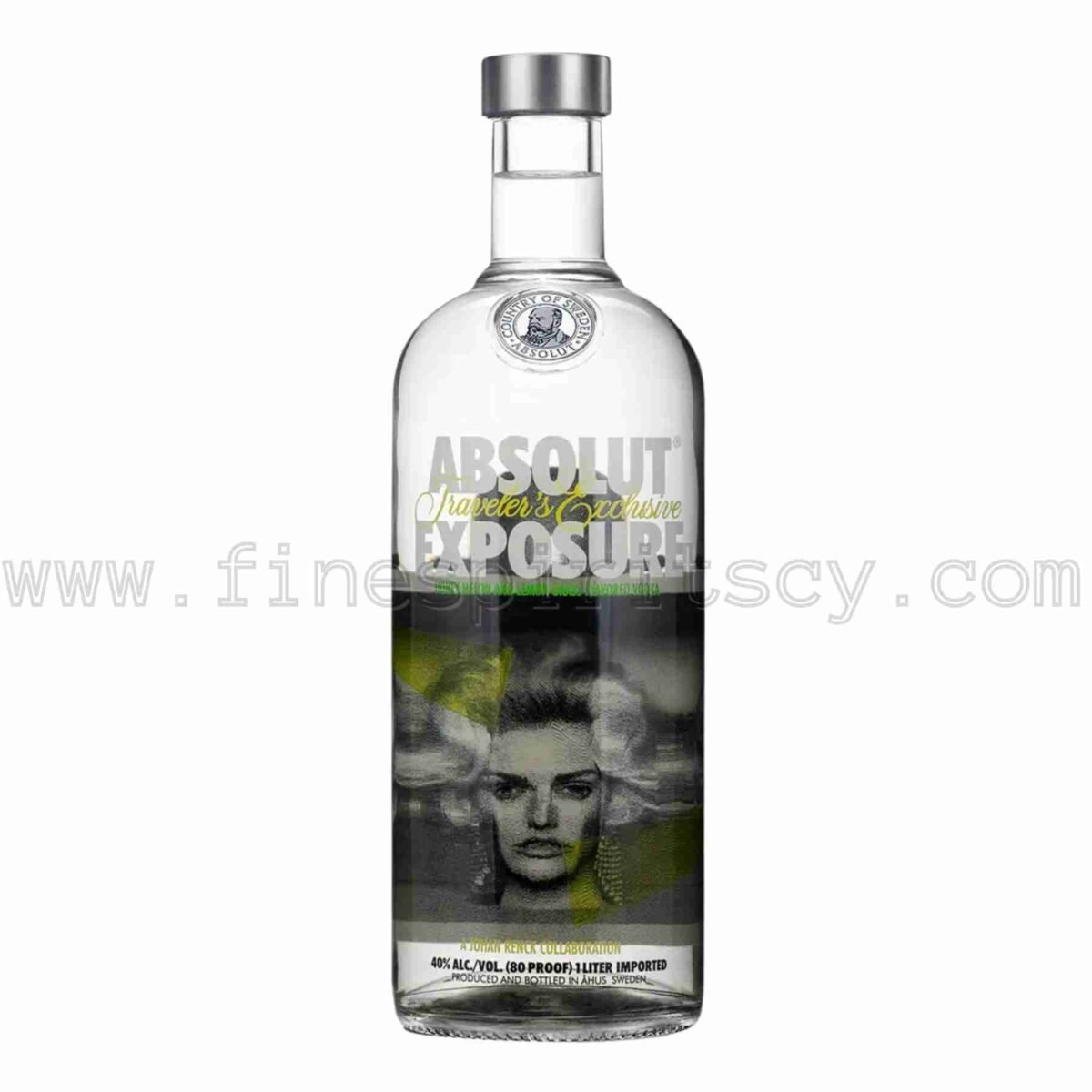 Absolut Exposure #2 Traveler's Exclusive 1000ml 100cl 1l liter litre Johan Renck Collaboration Photographer