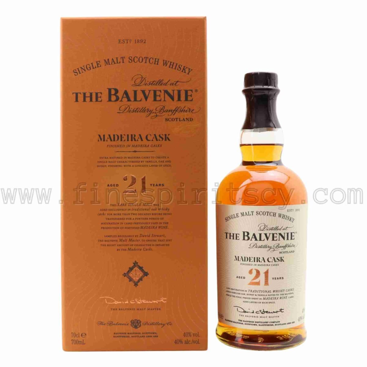 The Balvenie 21 Year Old Madeira Cask 700ml 70cl 0.7L