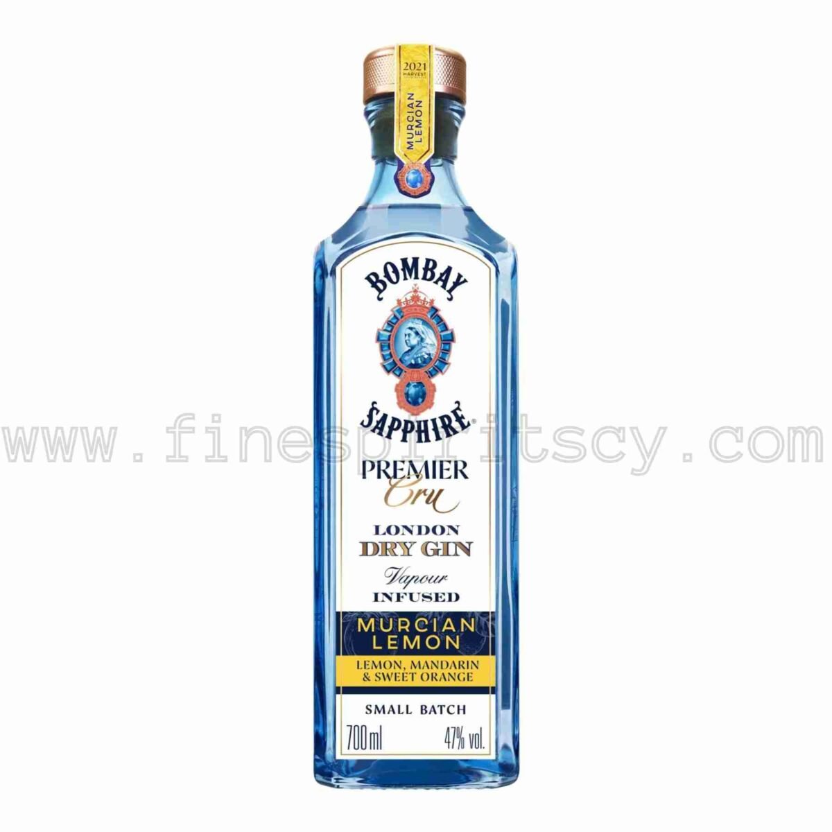 Bombay Sapphire Premier Cru Murcian Lemon 700ml 70cl 0.7L