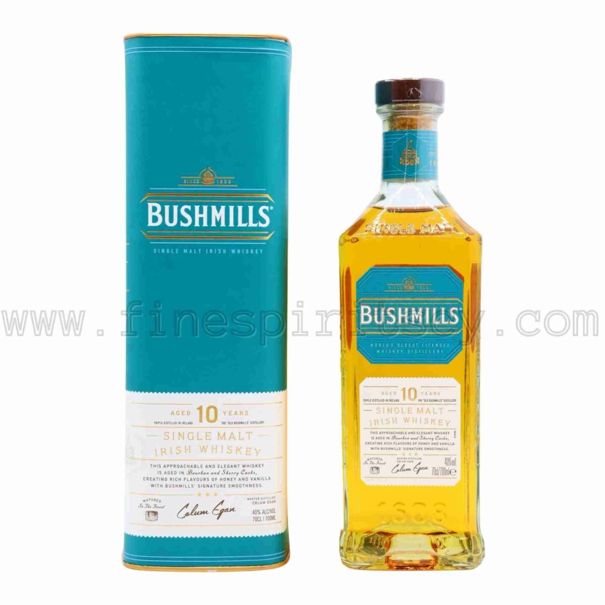 Bushmills 10 Year Old Single Malt Whisky 700ml 70cl 0.7L