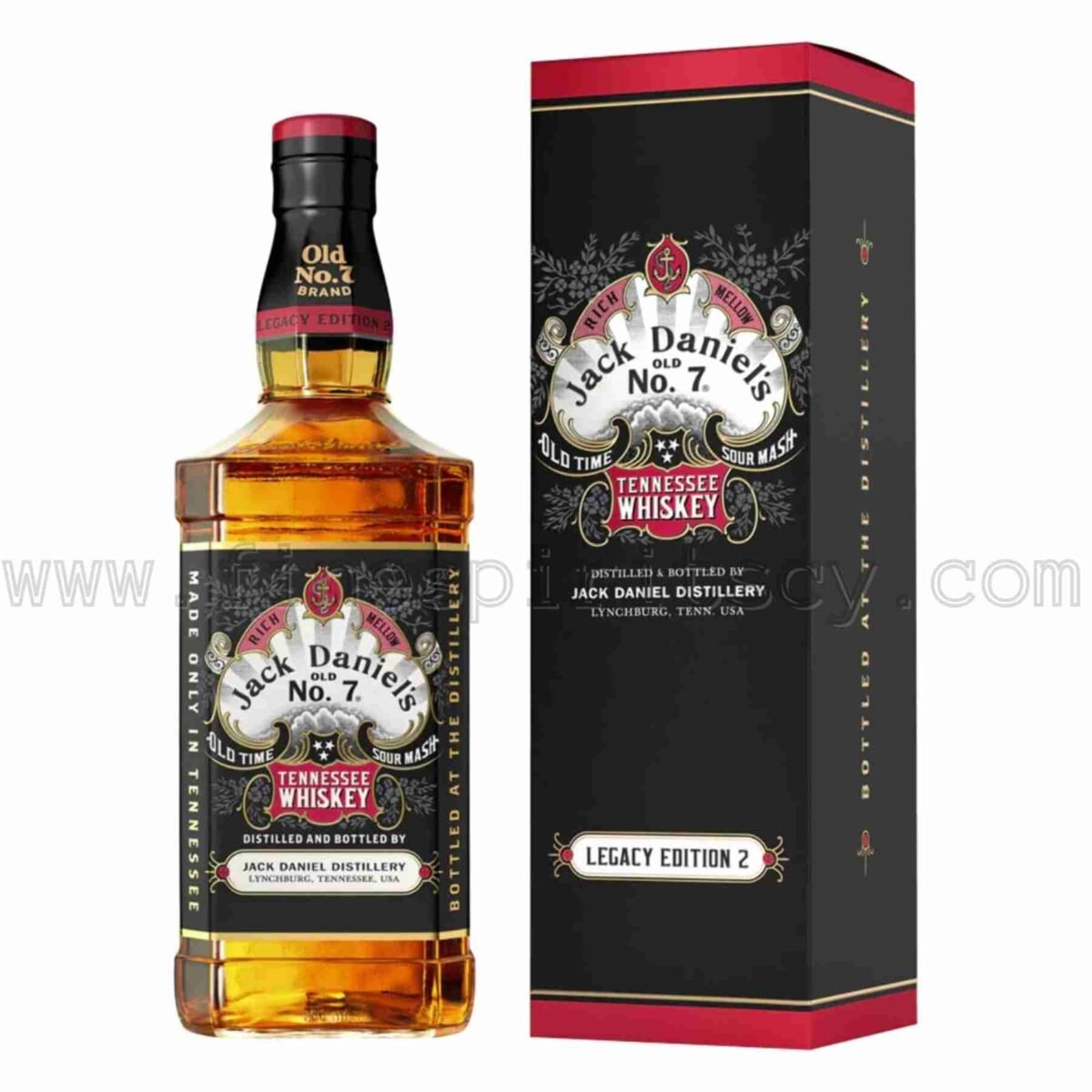 Jack Daniels JD Legacy Edition 2 Two Second 1000ml 100cl 1l liter litre