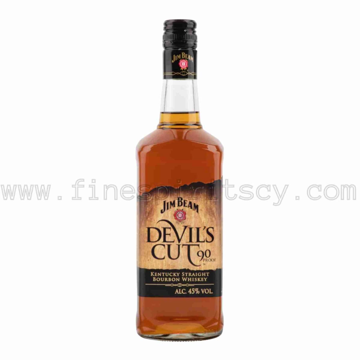 Jim Beam Devils Cut 1000ml 100cl 1l liter litre 45% 90 proof