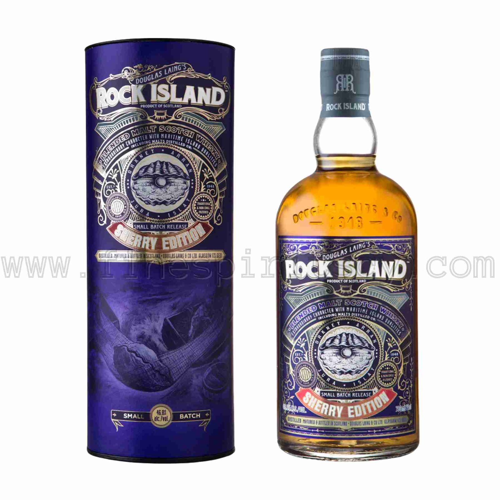 Rock Island Sherry FSCY Douglas Laing Rock Island Sherry Edition Blended Scotch 700ml 70cl 0.7L