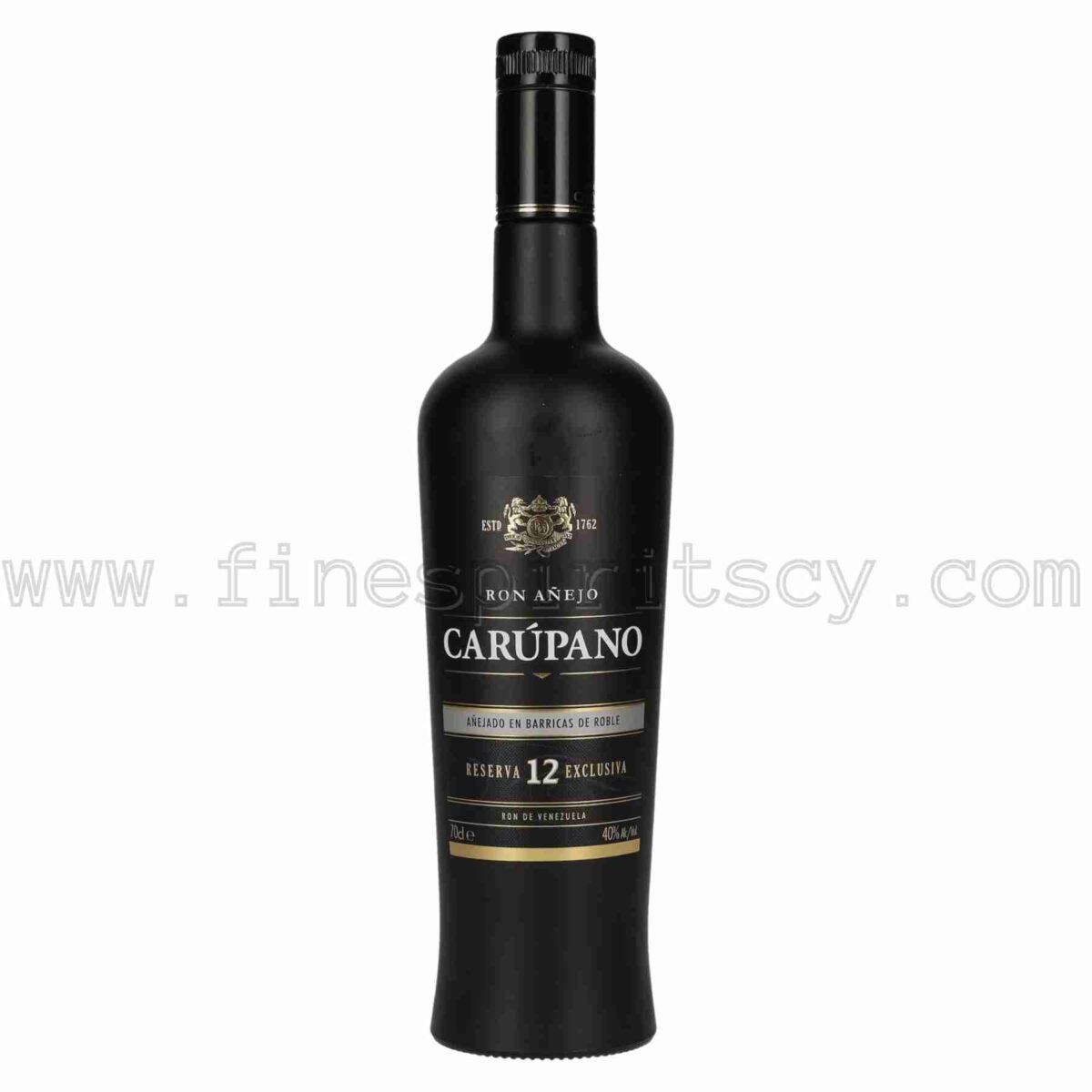 Ron Carupano 12 Year Old Anejo Reserva Exclusiva Venezuela 700ml 70cl 0.7L