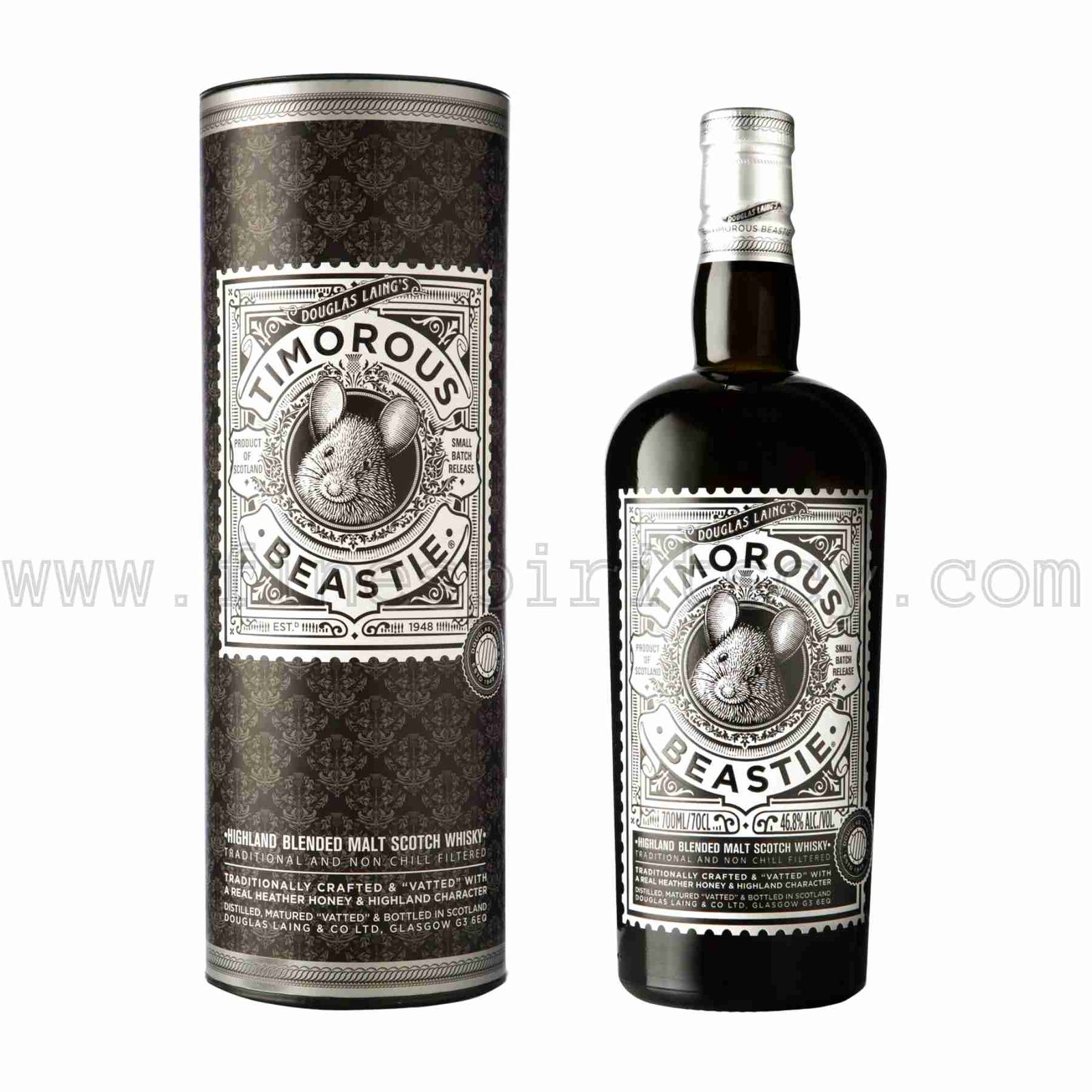 Timorous Beastie FSCY Douglas Laing Timorous Beastie Highland Blended Scotch 700ml 70cl 0.7L