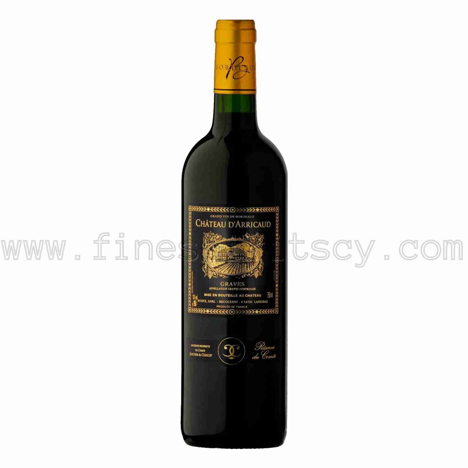 Chateau D'Arricaud Graves Rouge FSCY Château D’Arricaud Graves Rouge Red 750ml 75cl 0.75L