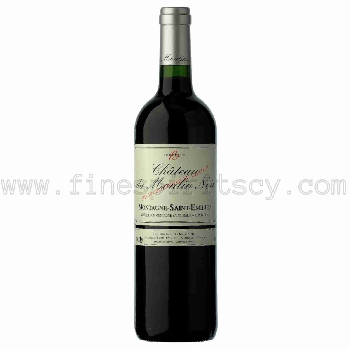 Chateau Du Moulin Noir Montagne-Saint-Emilion 1500ml 150cl 1.5L magnum