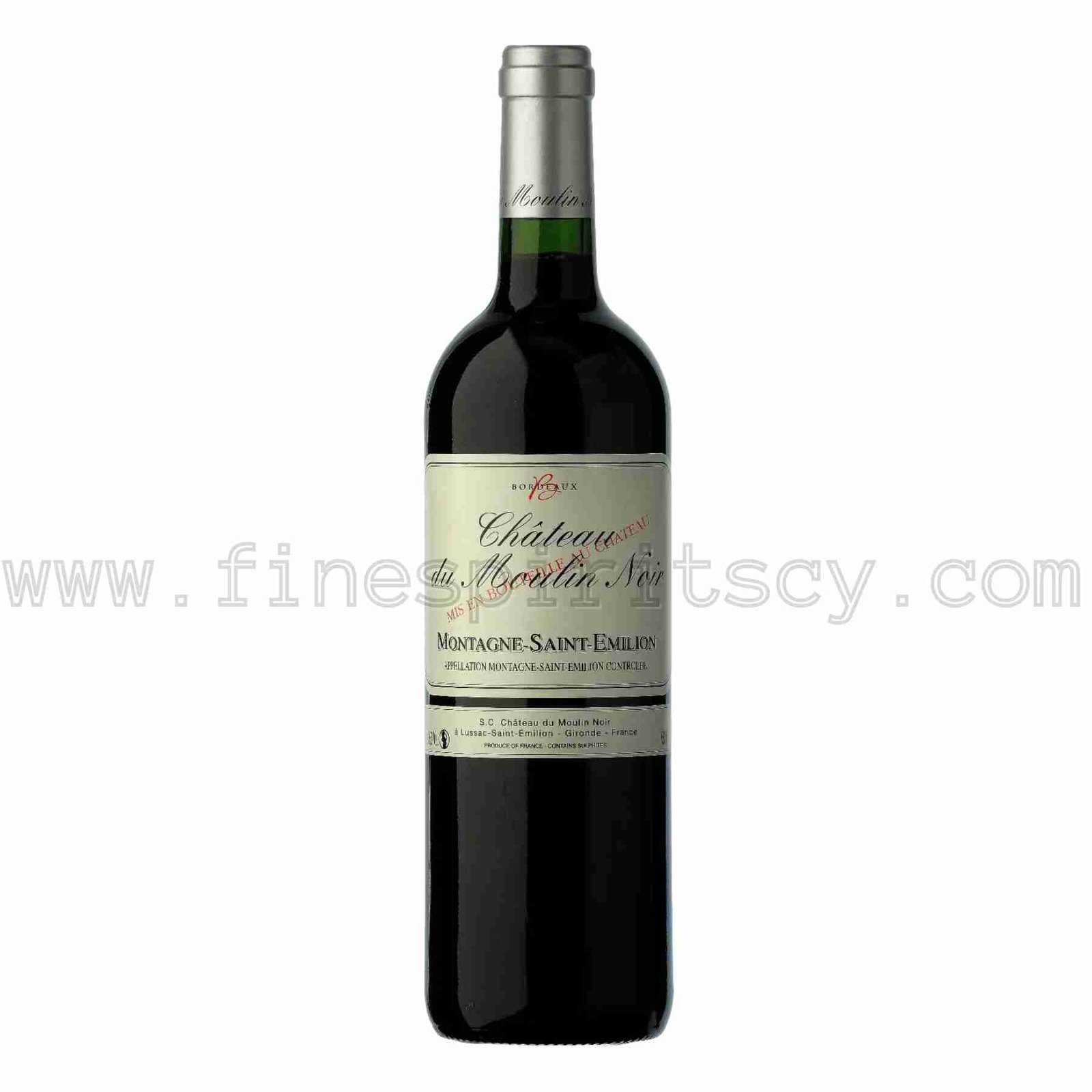 Chateau Du Moulin Noir Montagne FSCY Chateau Du Moulin Noir Montagne-Saint-Emilion 750ml 75cl 0.75L