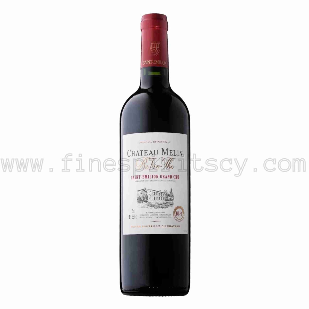Château Melin "ReVinTho" Saint-Émilion Grand Cru Grand Vin De Bordeaux 750ml 75cl 0.75L
