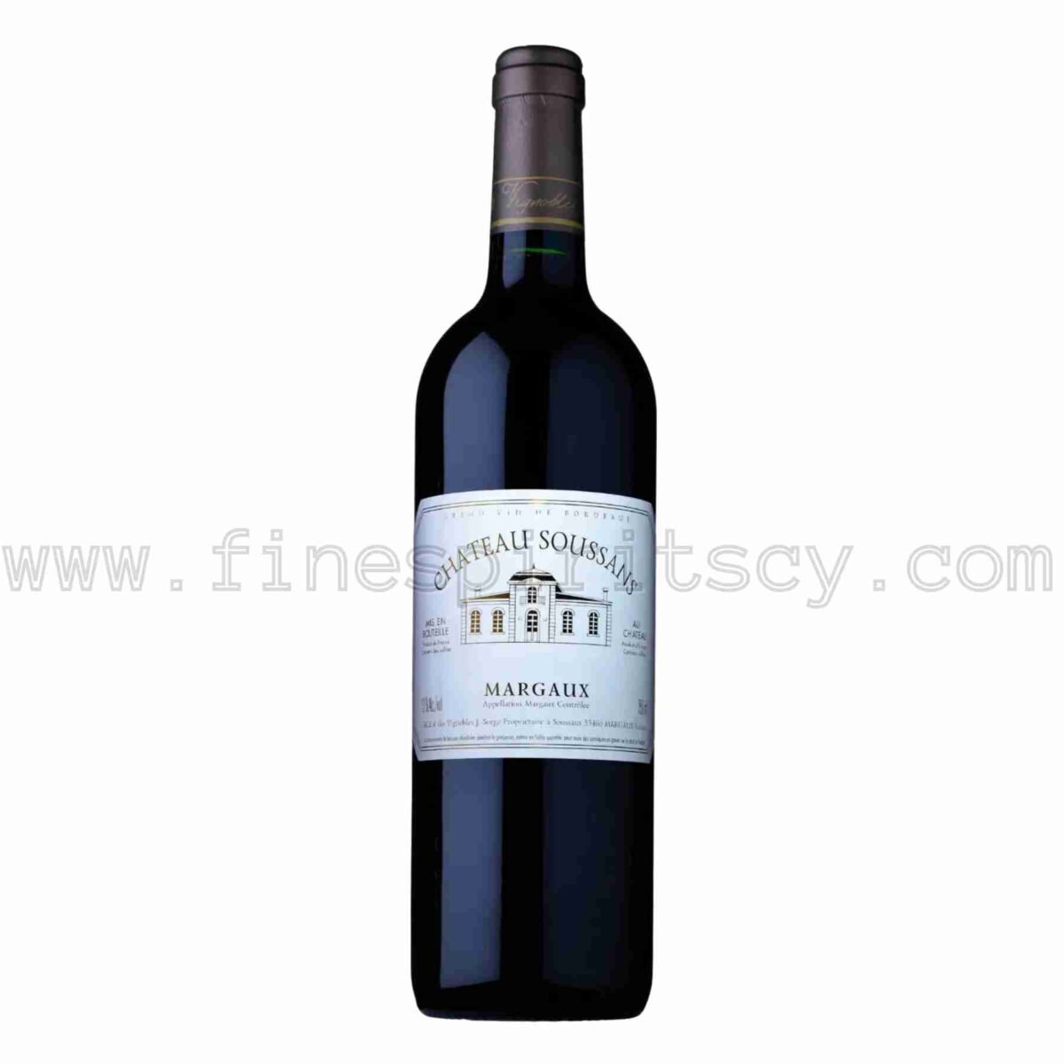 Chateau Soussans Margaux 750ml 75cl 0.75L Grand Vin De Bordeaux