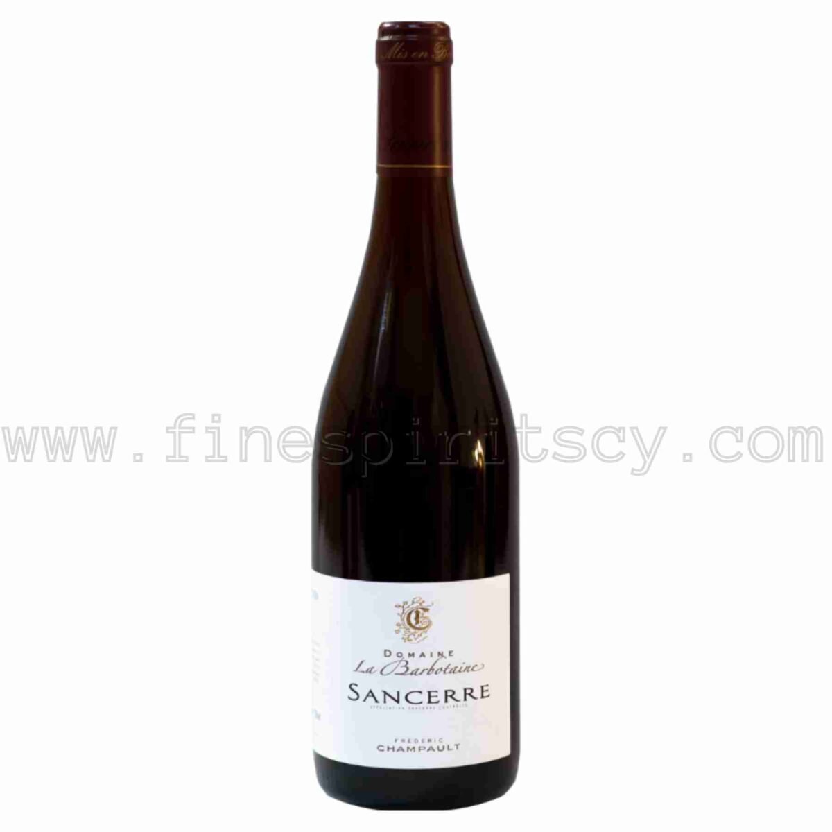 Domaine La Barbotaines Sancerre Rouge 750ml 75cl 0.75L pinot noir