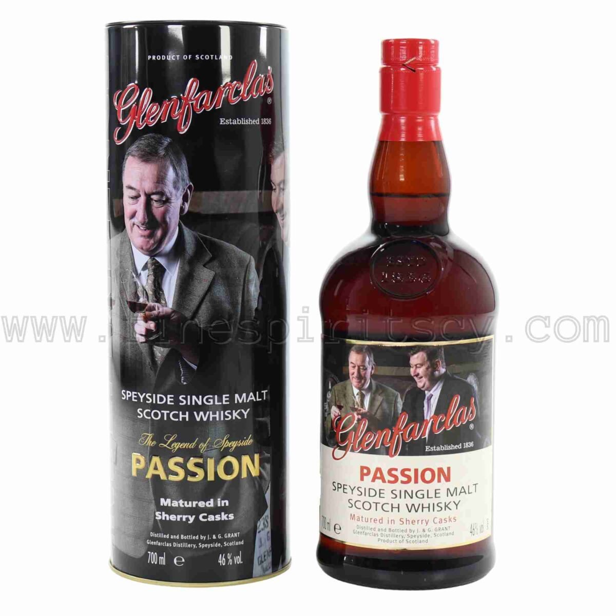 Glenfarclas Passion – The Legend of Speyside series trilogy 700ml 70cl 0.7L