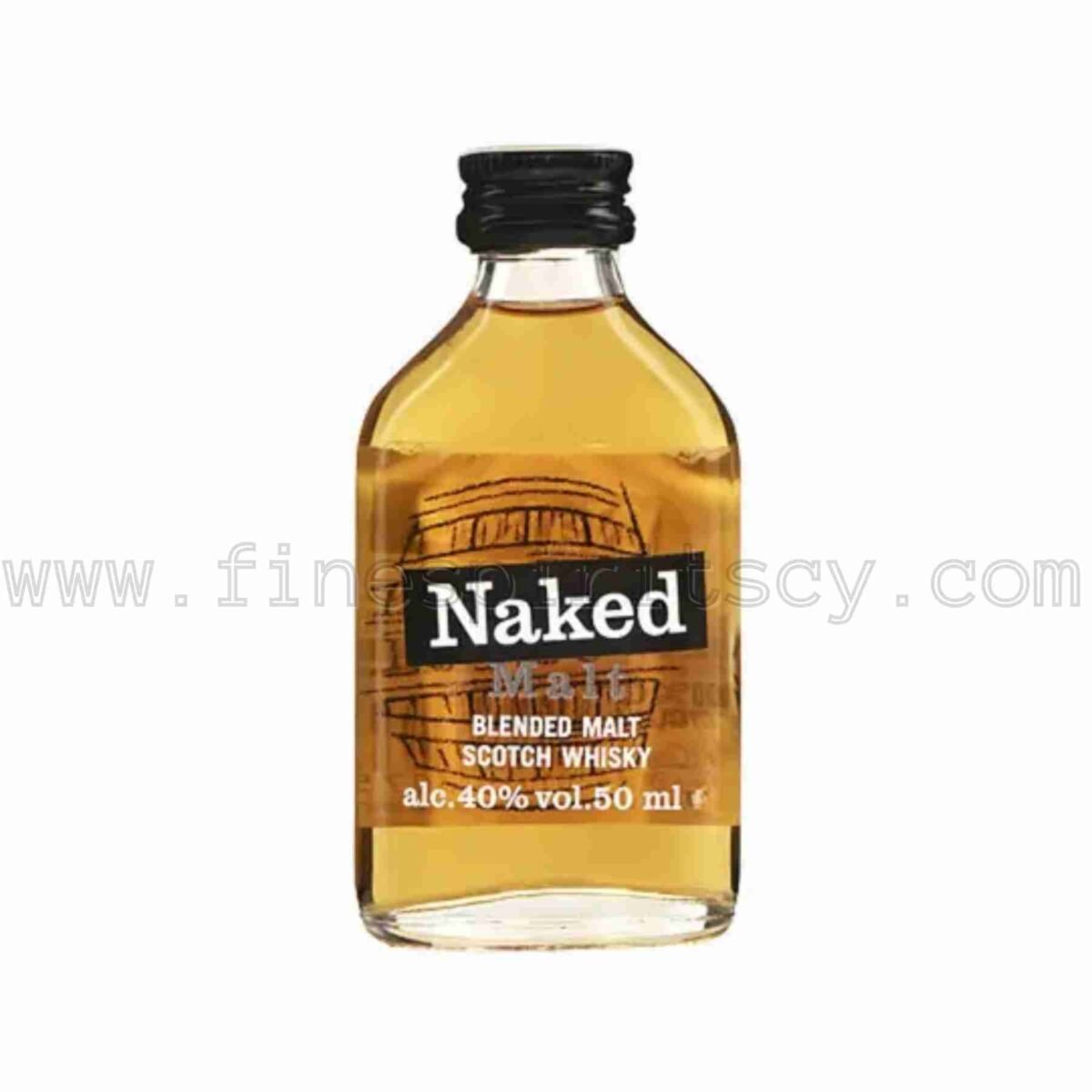 The Naked Malt 50ml 5cl 0.05L mini miniature Grouse